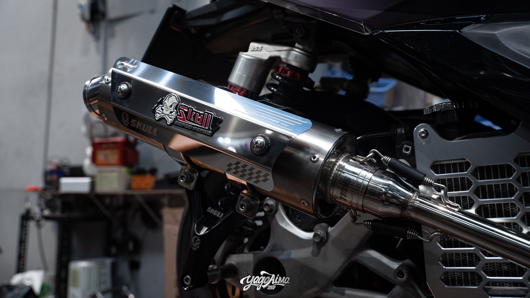 亞杰 合格鈦PL1 排氣管