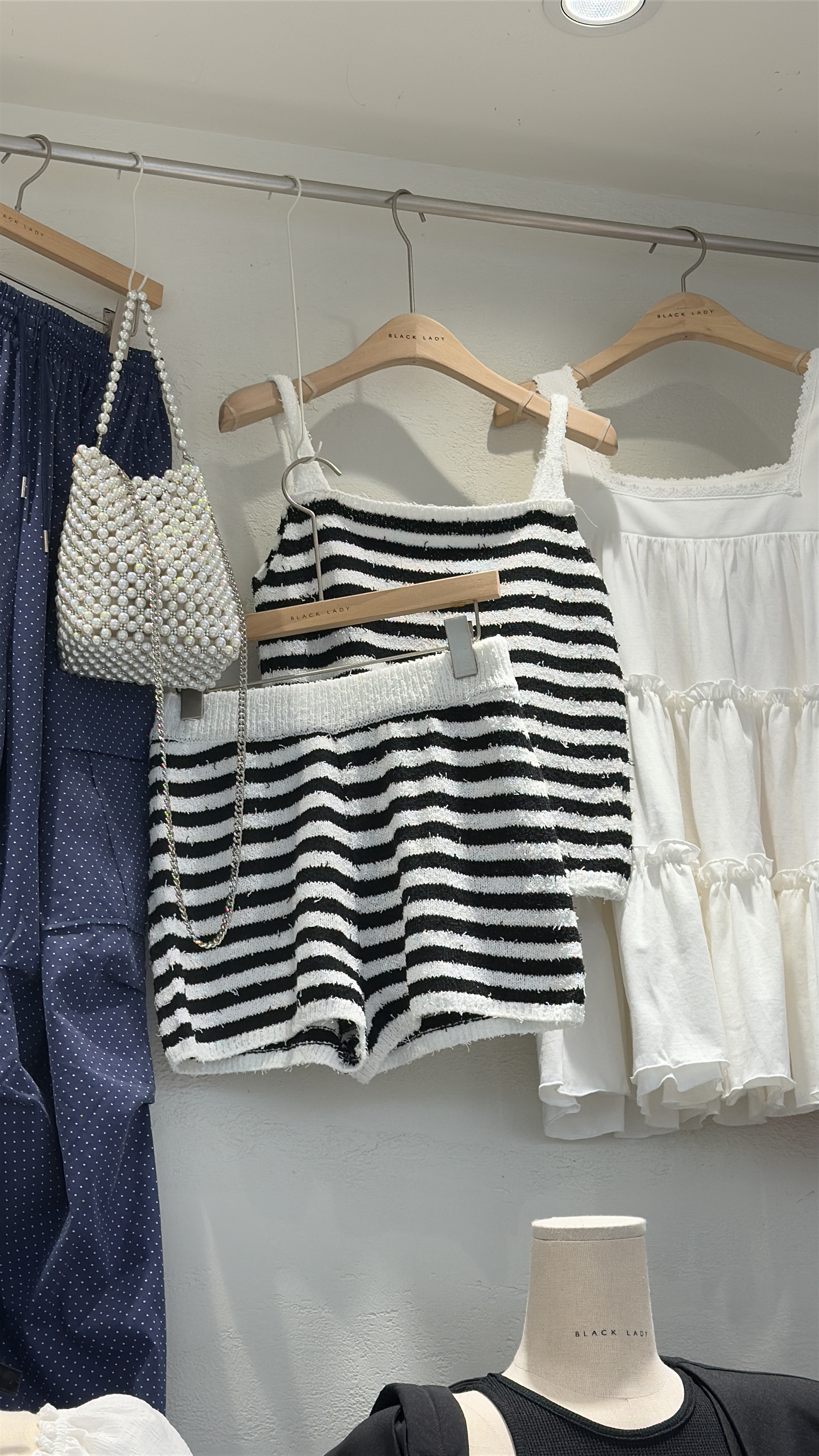 假日質感條紋Set