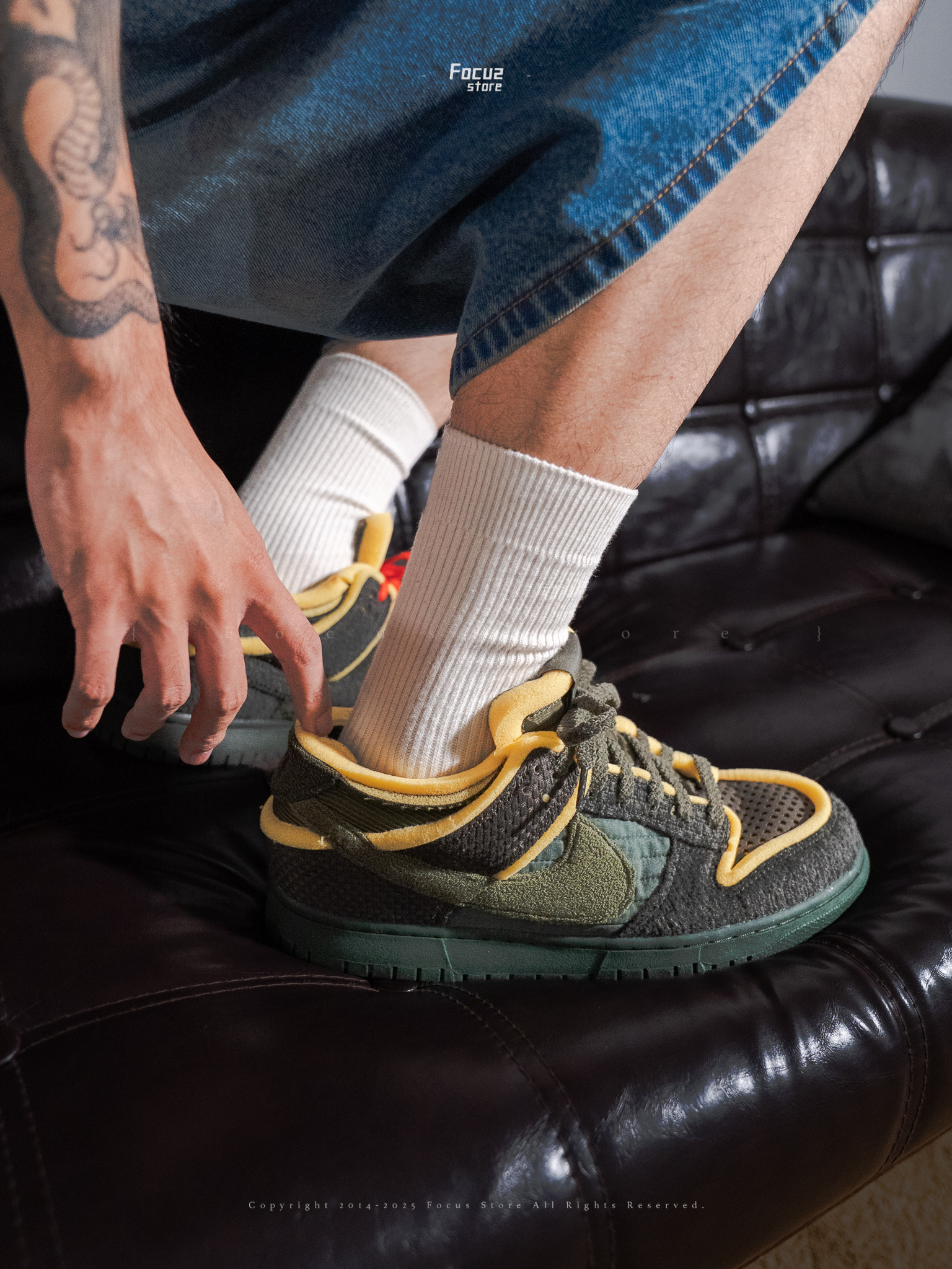 【Focus Store】預購 Cactus Plant Flea Market x Nike Dunk Low 黑黃/黑橄欖綠 鴛鴦 IH5094-300