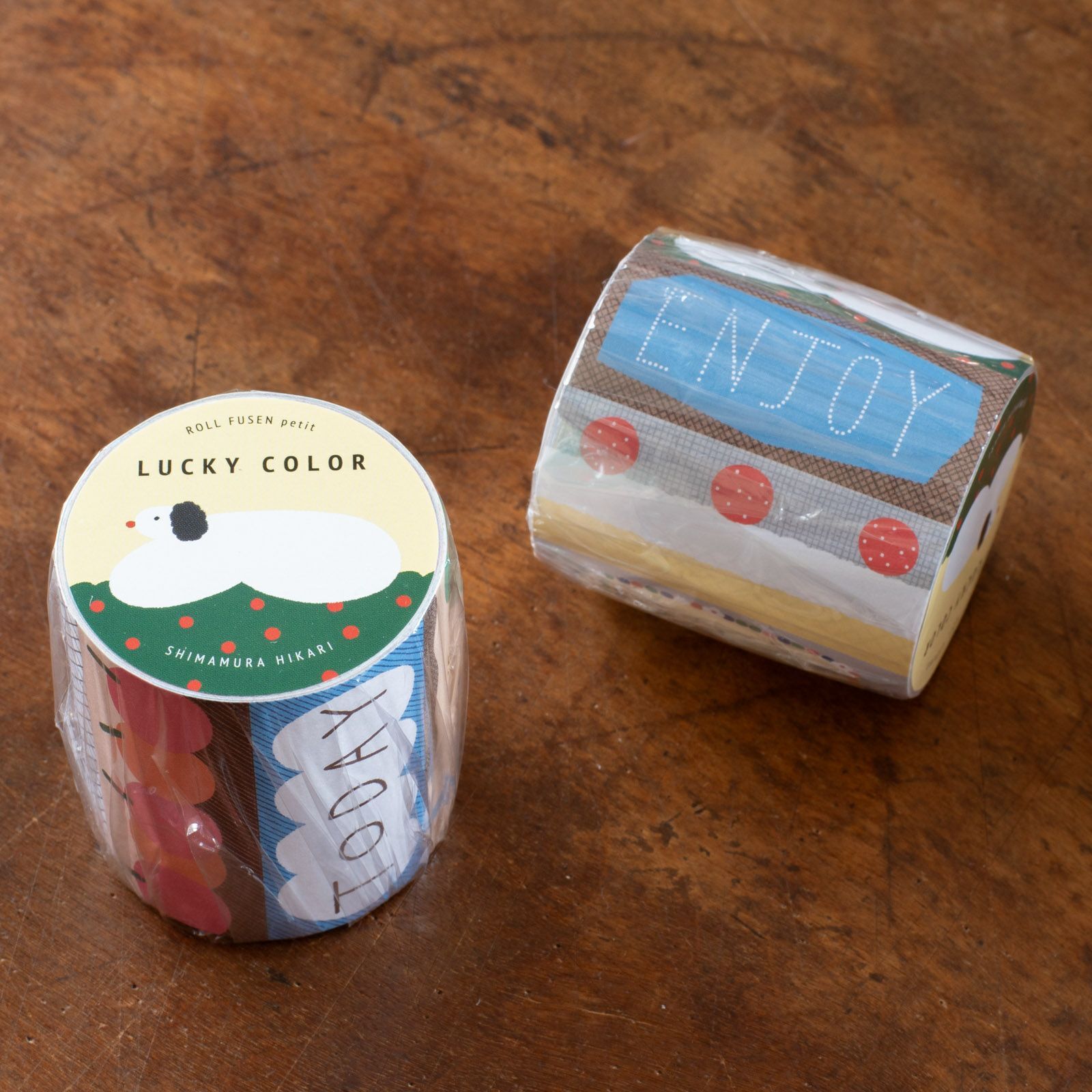 しまむらひかり｜petit 捲式便利貼「LUCKY COLOR」/ 手紙社 / JAPAN