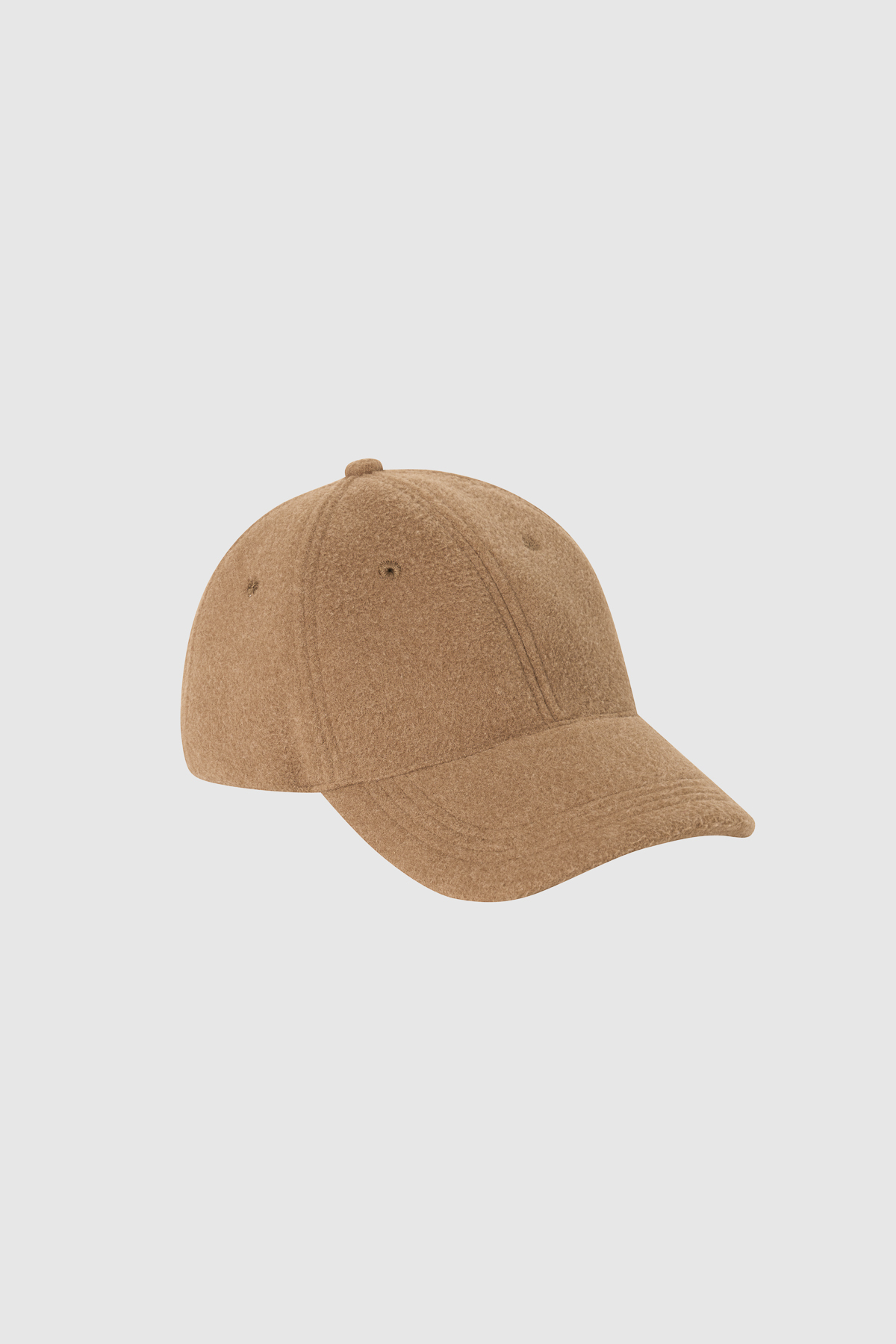 BRUSH絨毛棒球帽（咖啡）