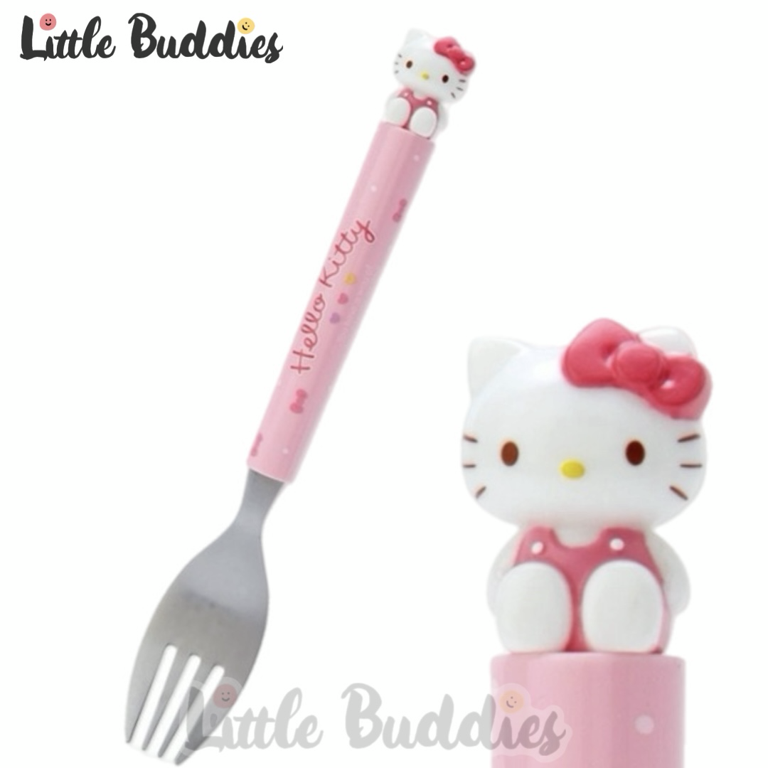 日版Sanrio 新生活系列餐具 立體公仔叉