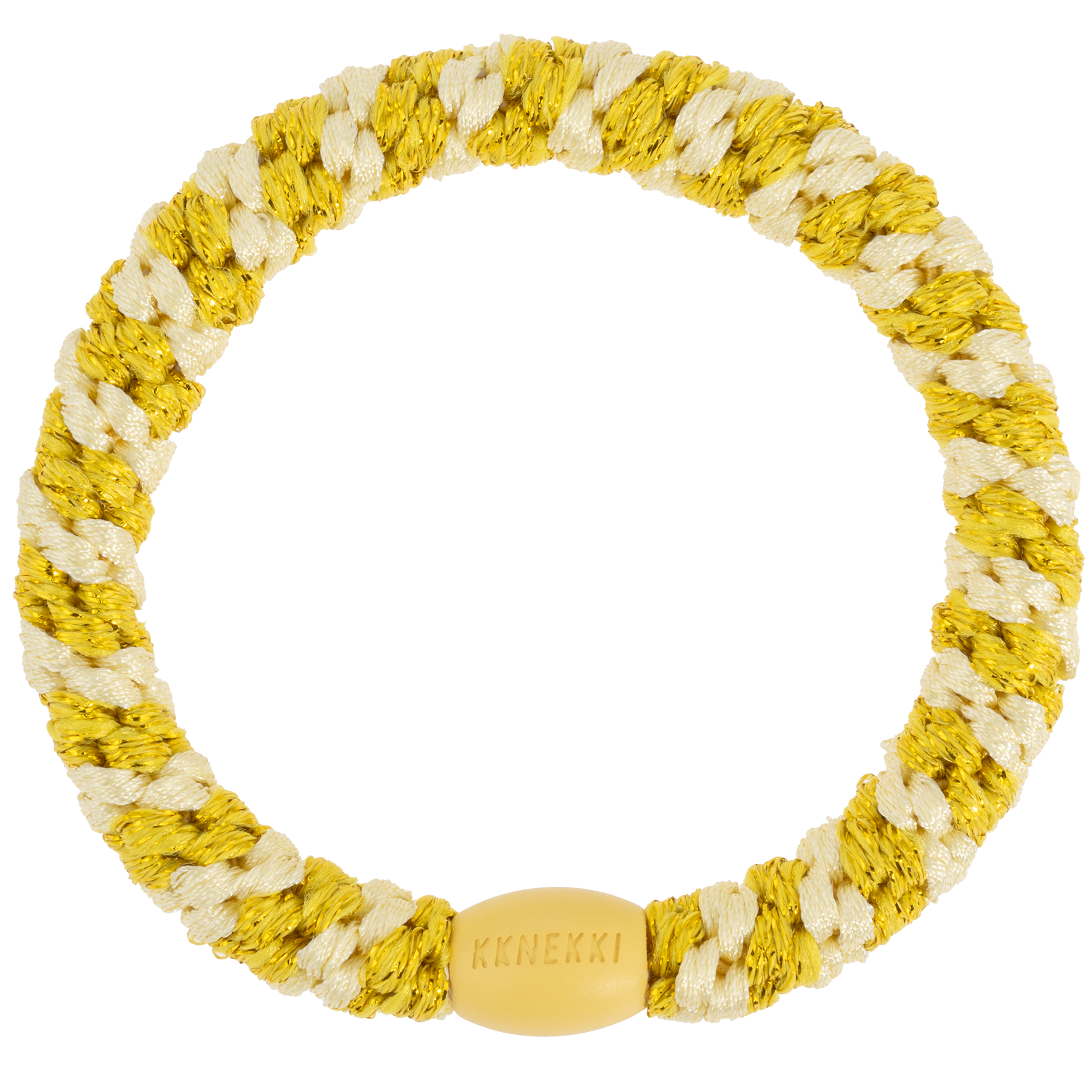 LIGHT YELLOW SUN GLITTER STRIPE | KKNEKKI