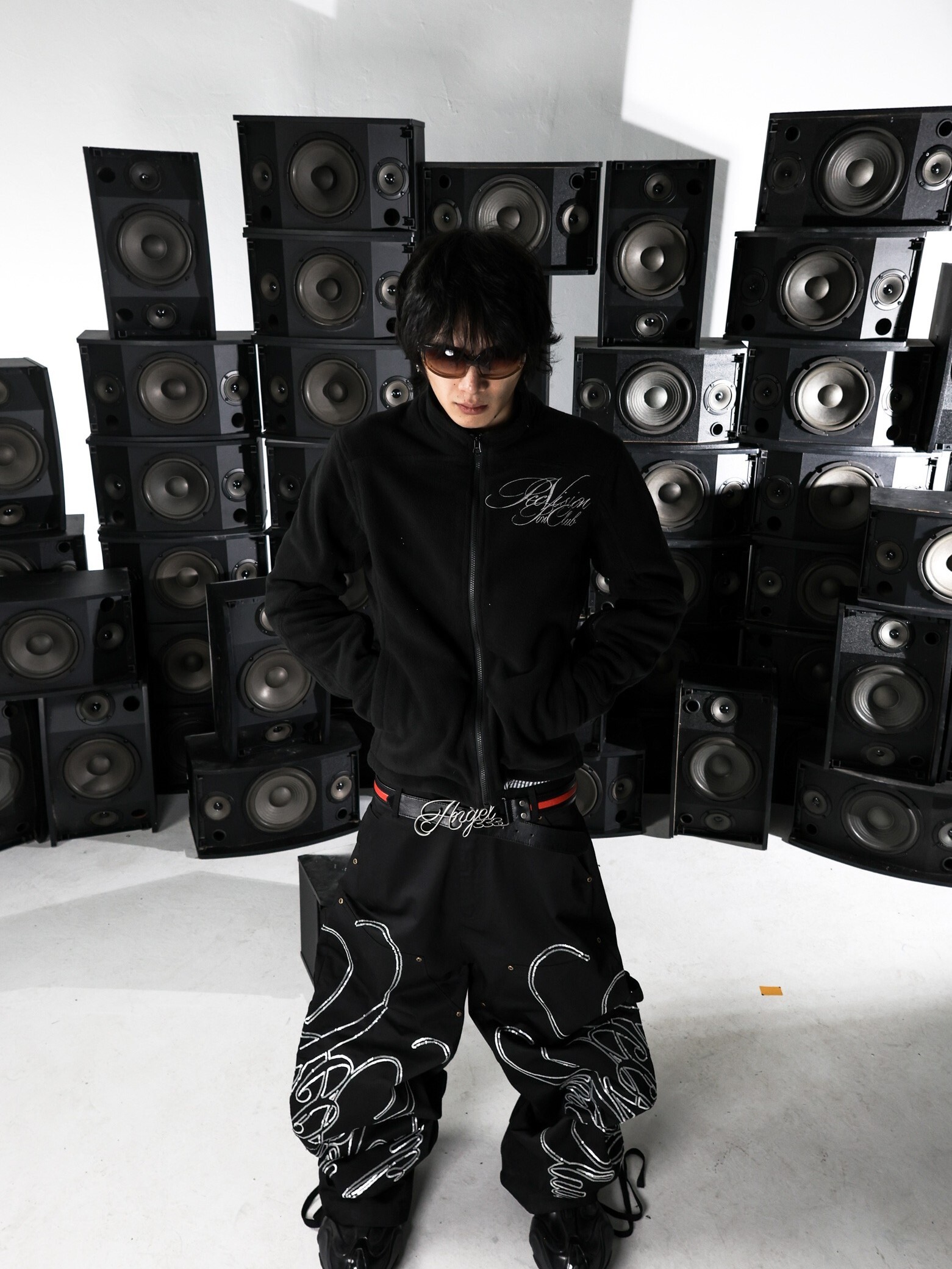 PCCVISION 3MAN0N PCB刺繡 立體剪裁 修身外套