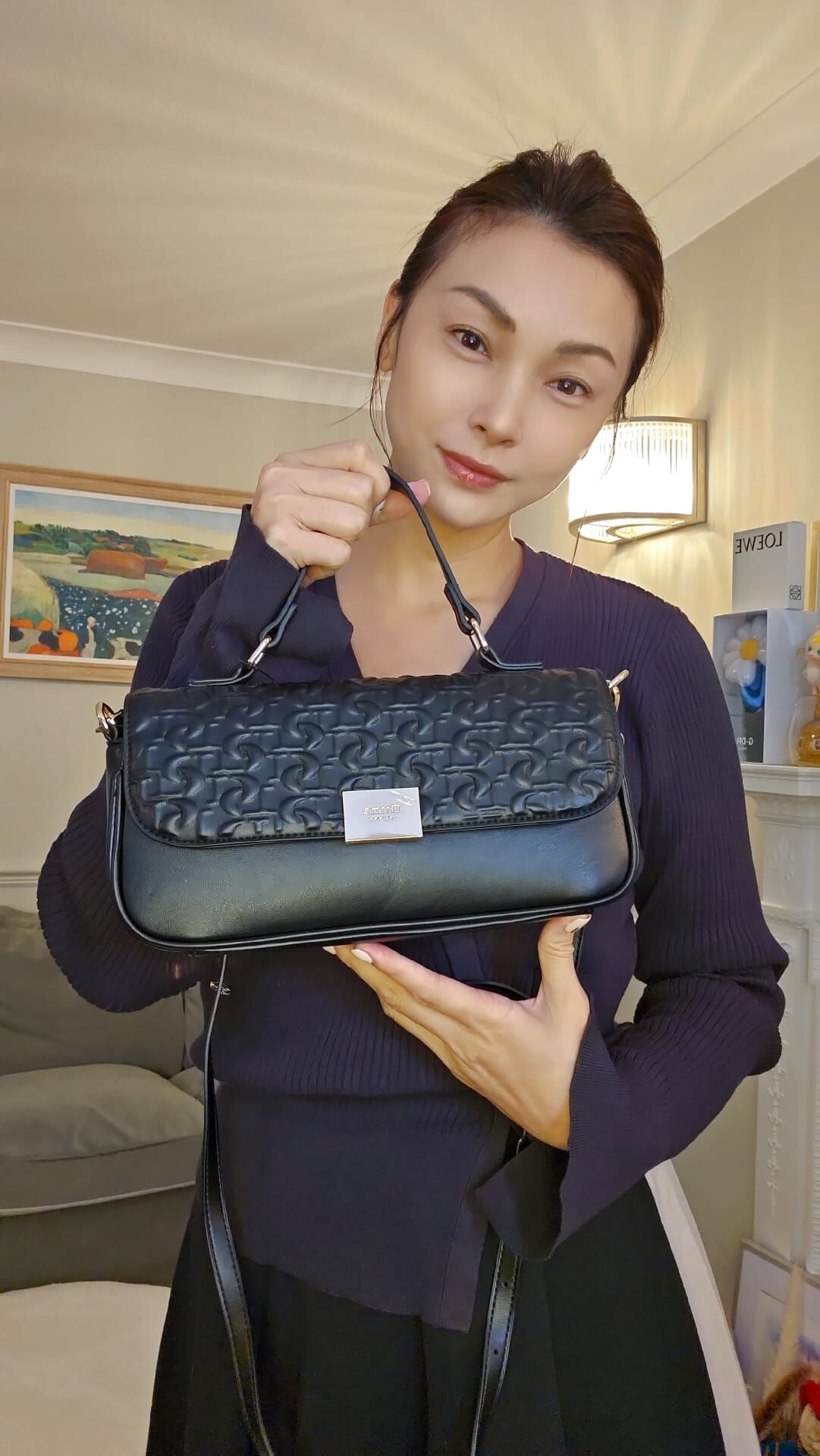 英國代購 (獨立訂單)-DUNE LONDON BLACK BAG(PU）