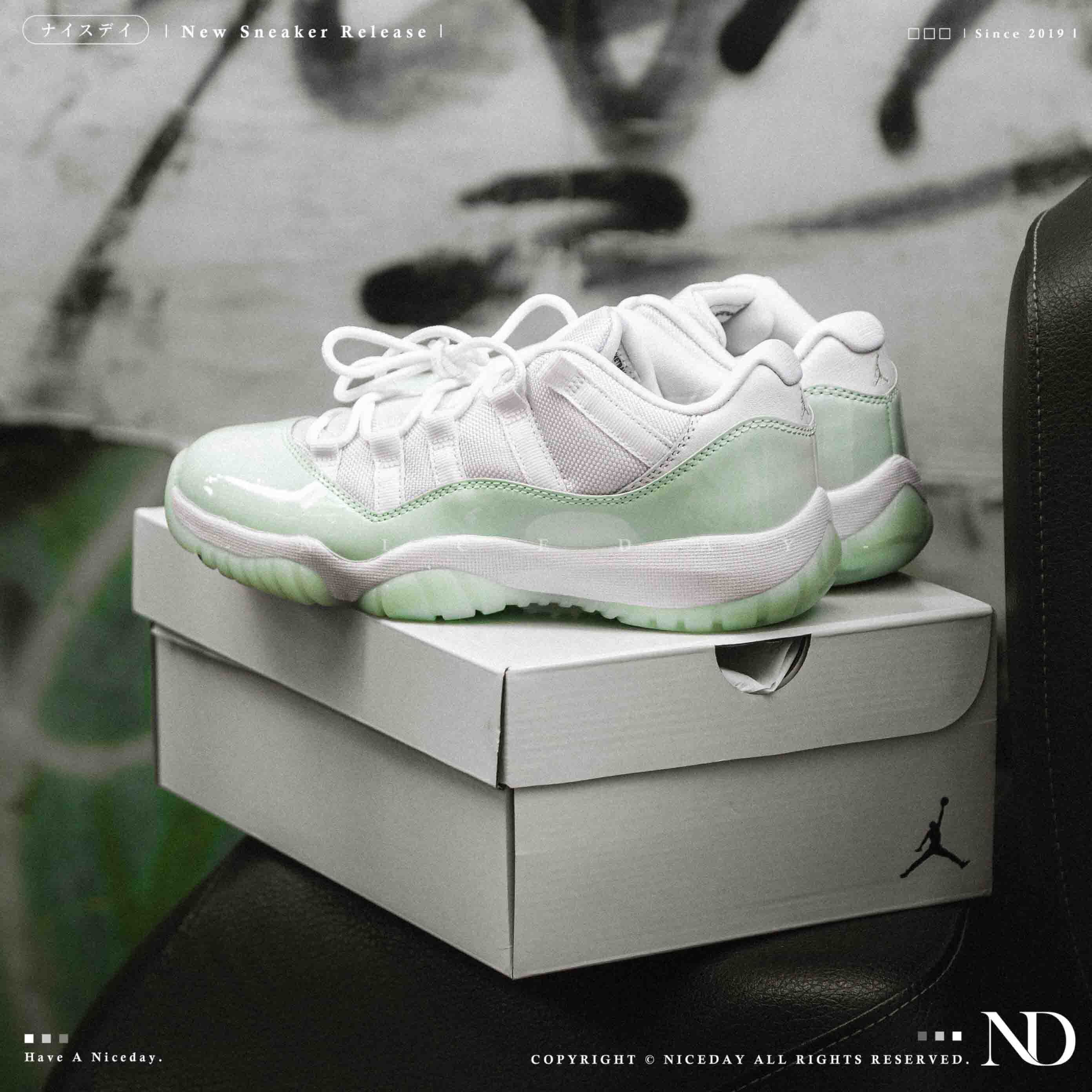 NICEDAY 現貨 Nike Air Jordan 11 湖水綠 淺綠 蒂芬尼綠 綠 水綠 男女鞋 喬丹 AJ11 AH7860-103