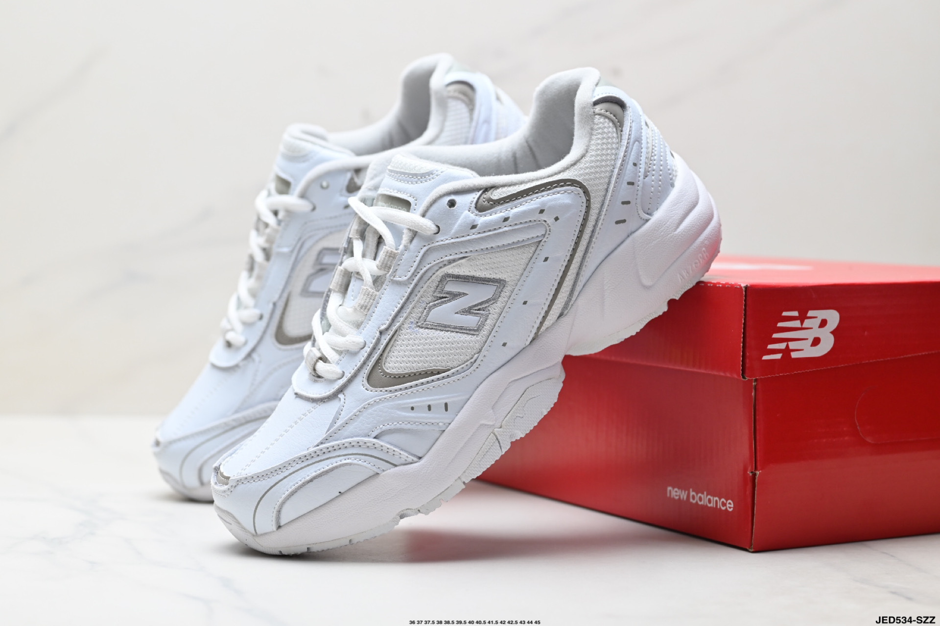 NBNew Balance WX452系列復古老爹風網布跑步休閒運動鞋