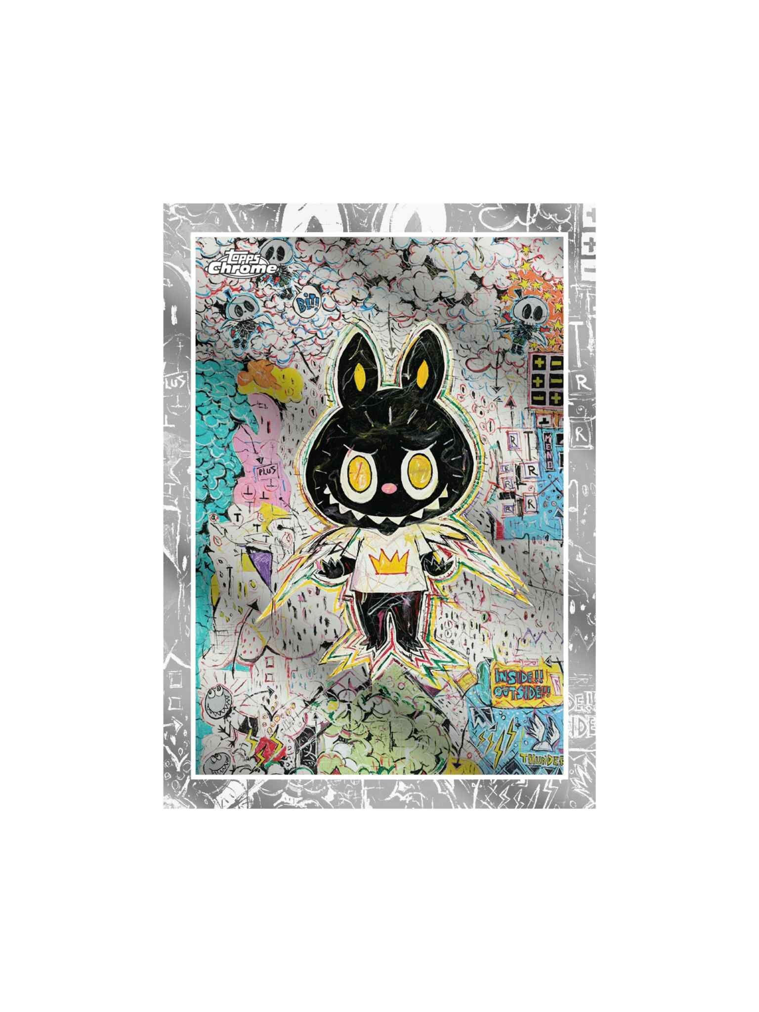 2025 Topps Chrome® Labubu 十週年 The Monsters Chrome 10th Anniversary