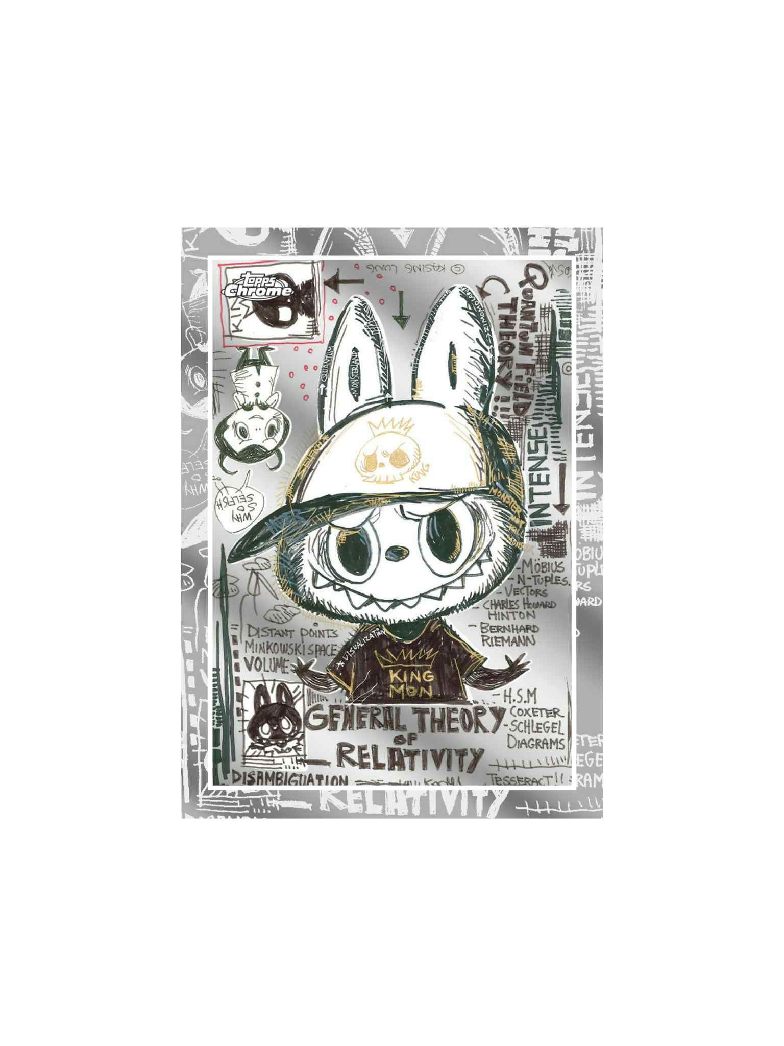 2025 Topps Chrome® Labubu 十週年2025 Topps The Monsters