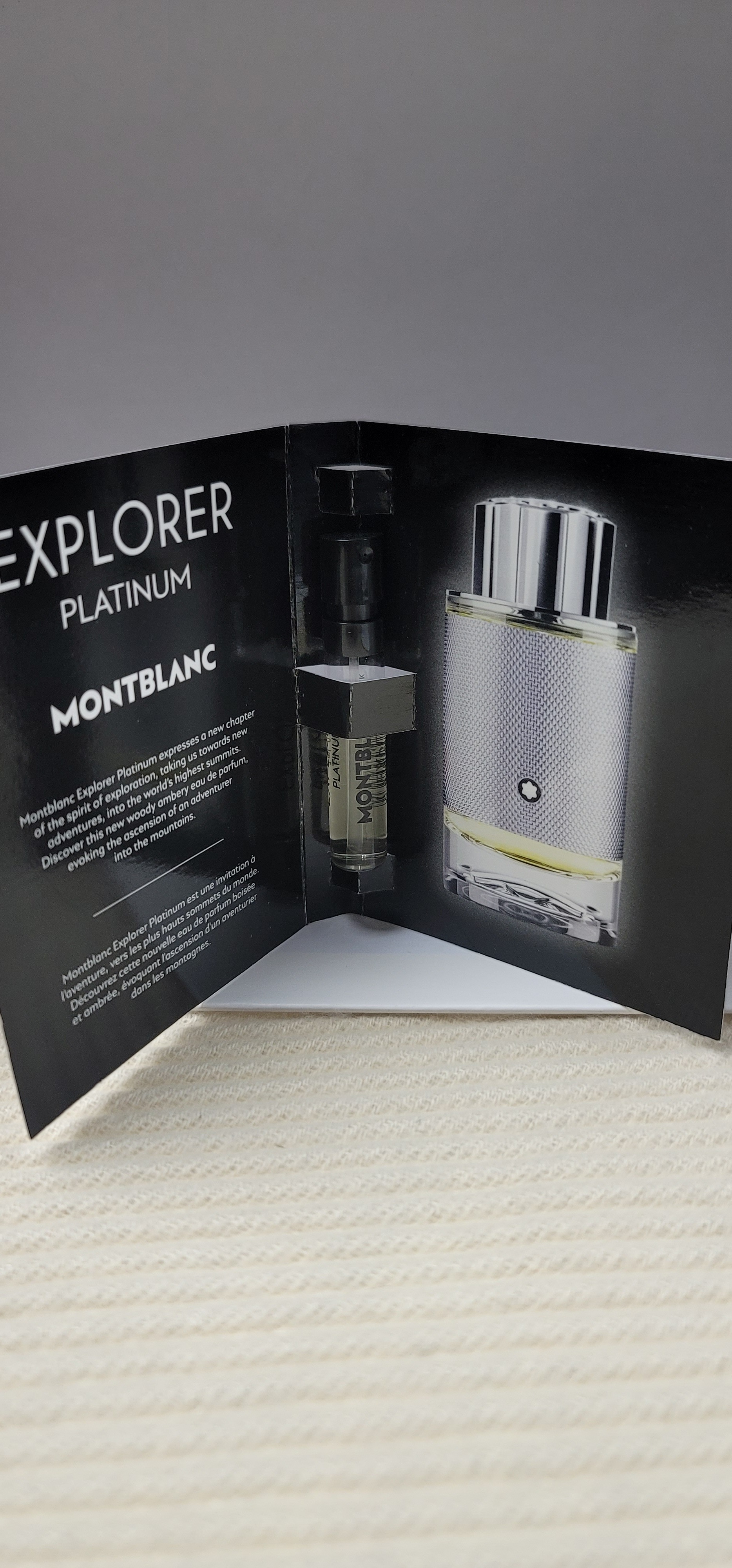 CF1814  MONTBL ANC EXPLORER PLATINUM EDP 2ml   $29/1  $75/2