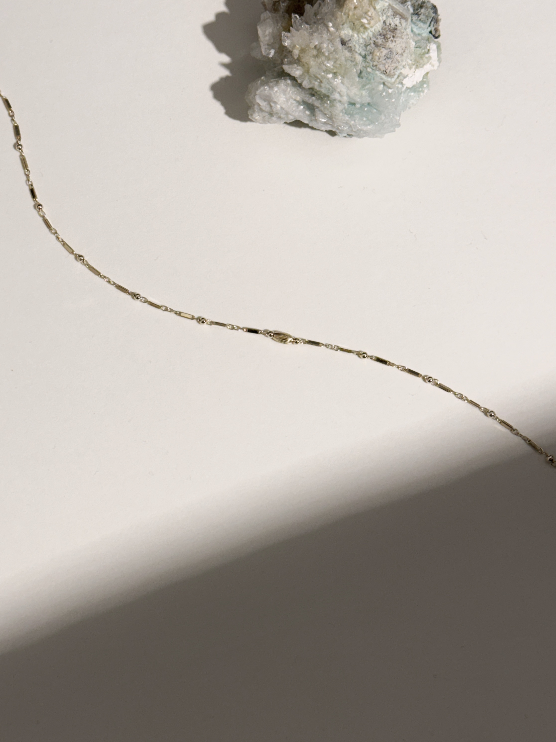 序光節節金珠項鍊