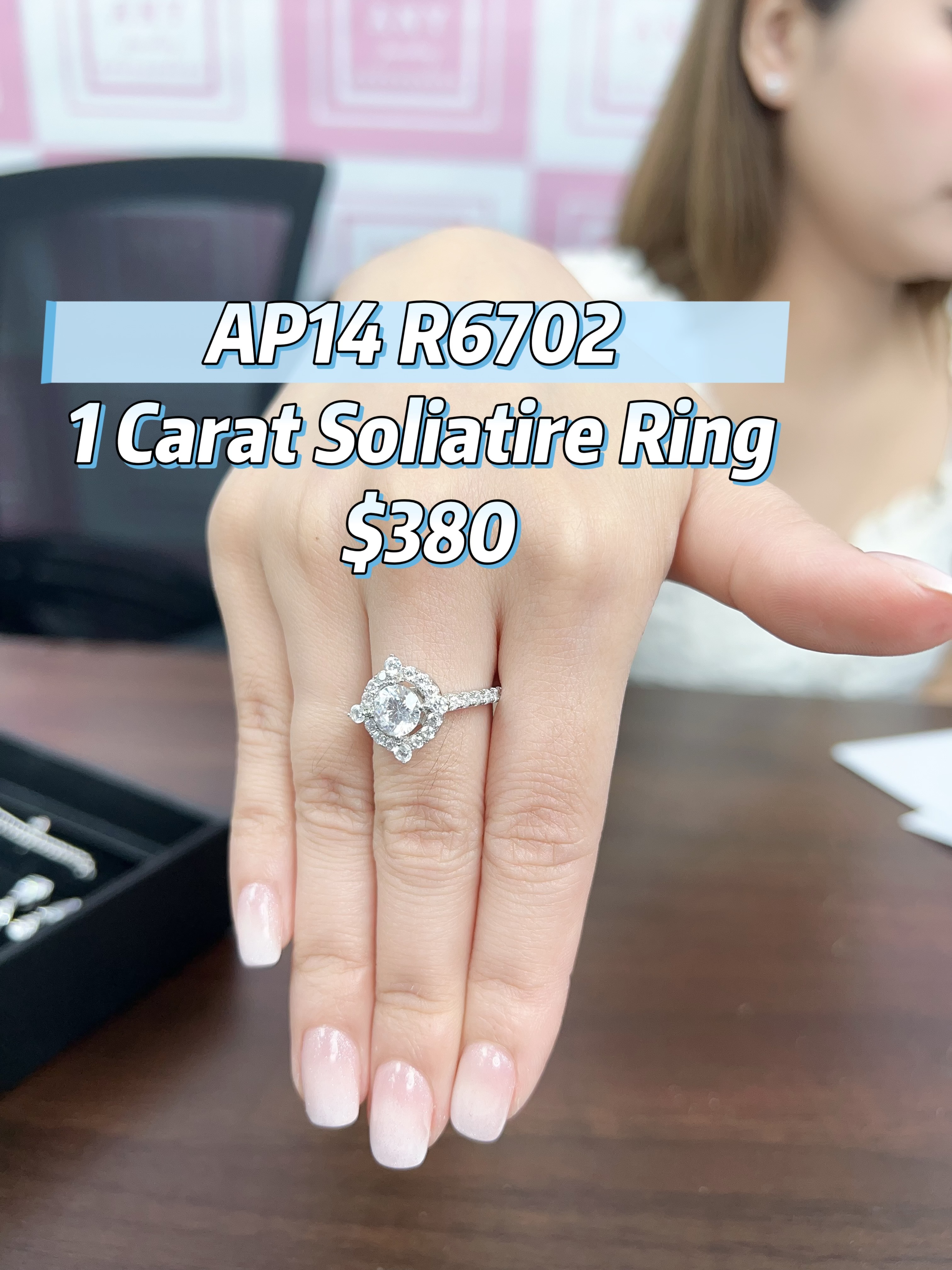 AP14 R6702 1 Carat Soliatire Ring $380
