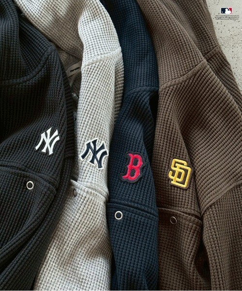 iSNEAKERS｜<限量發售>Perushu × MLB 華夫格帽外套