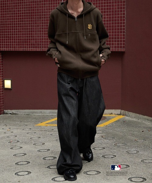 iSNEAKERS｜<限量發售>Perushu × MLB 華夫格帽外套