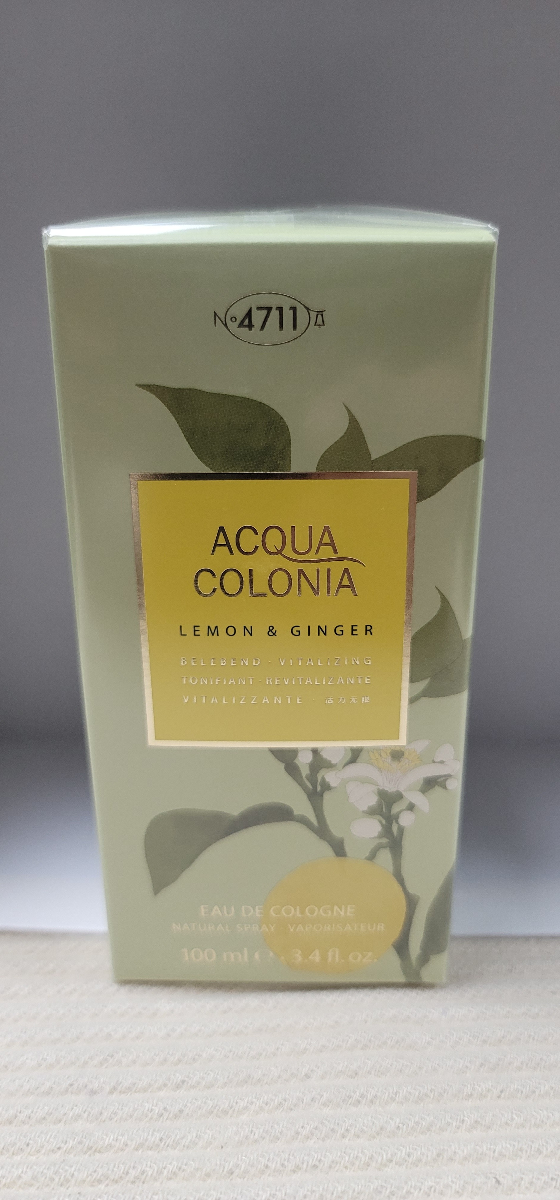 CF1837  4711 ACQUA COLONIA LEMON & GINGER EDC NS 100ML