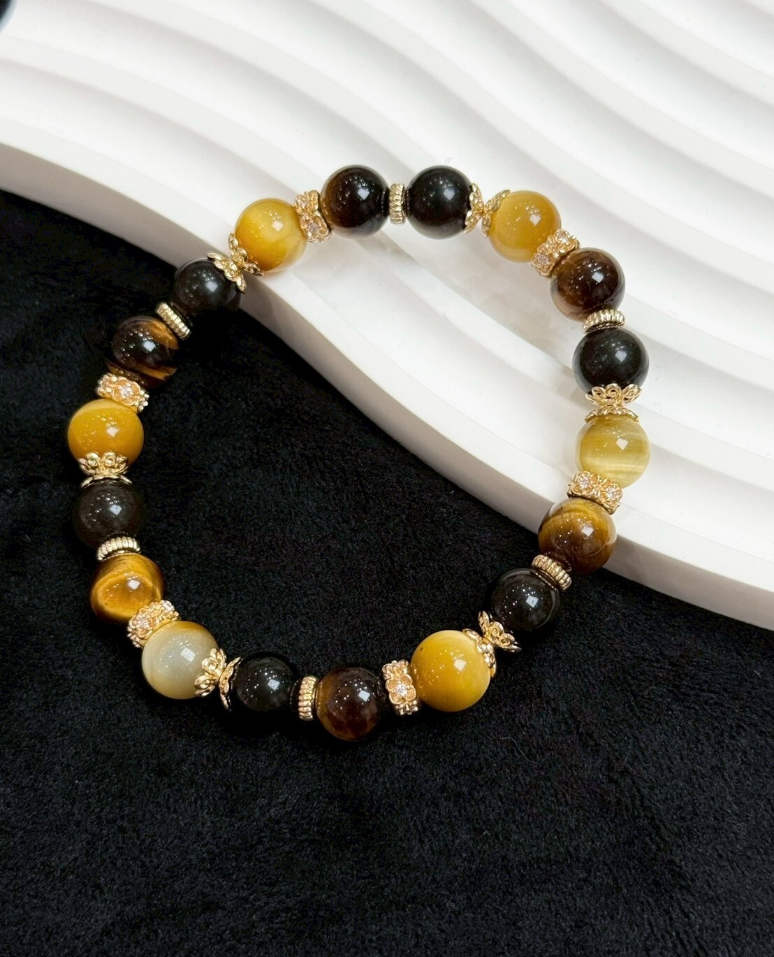 虎眼石/金曜石水晶手鍊