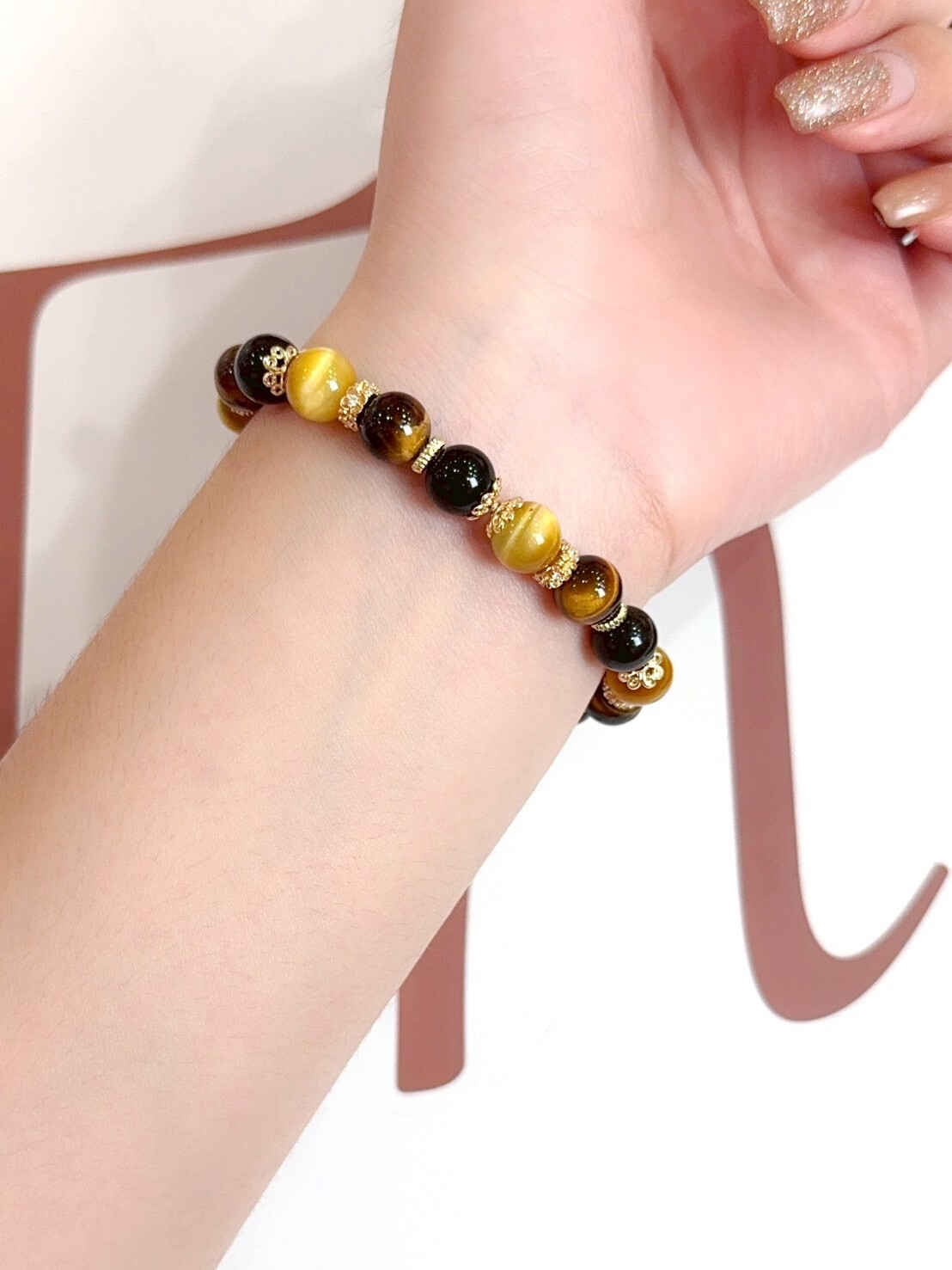 虎眼石/金曜石水晶手鍊