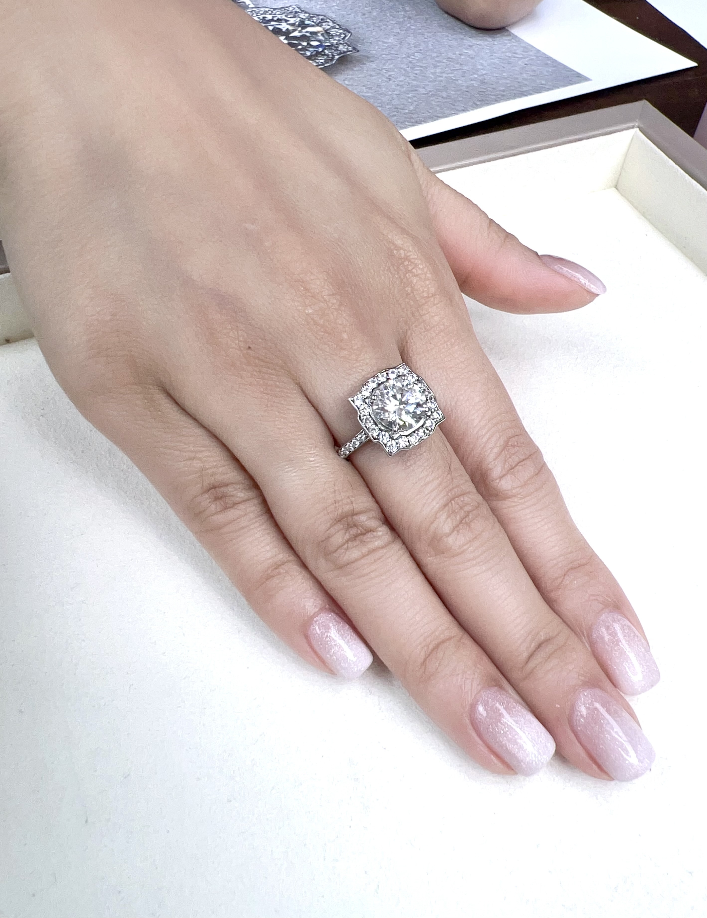 AP58 R6941 2ct 莫桑戒指 $380