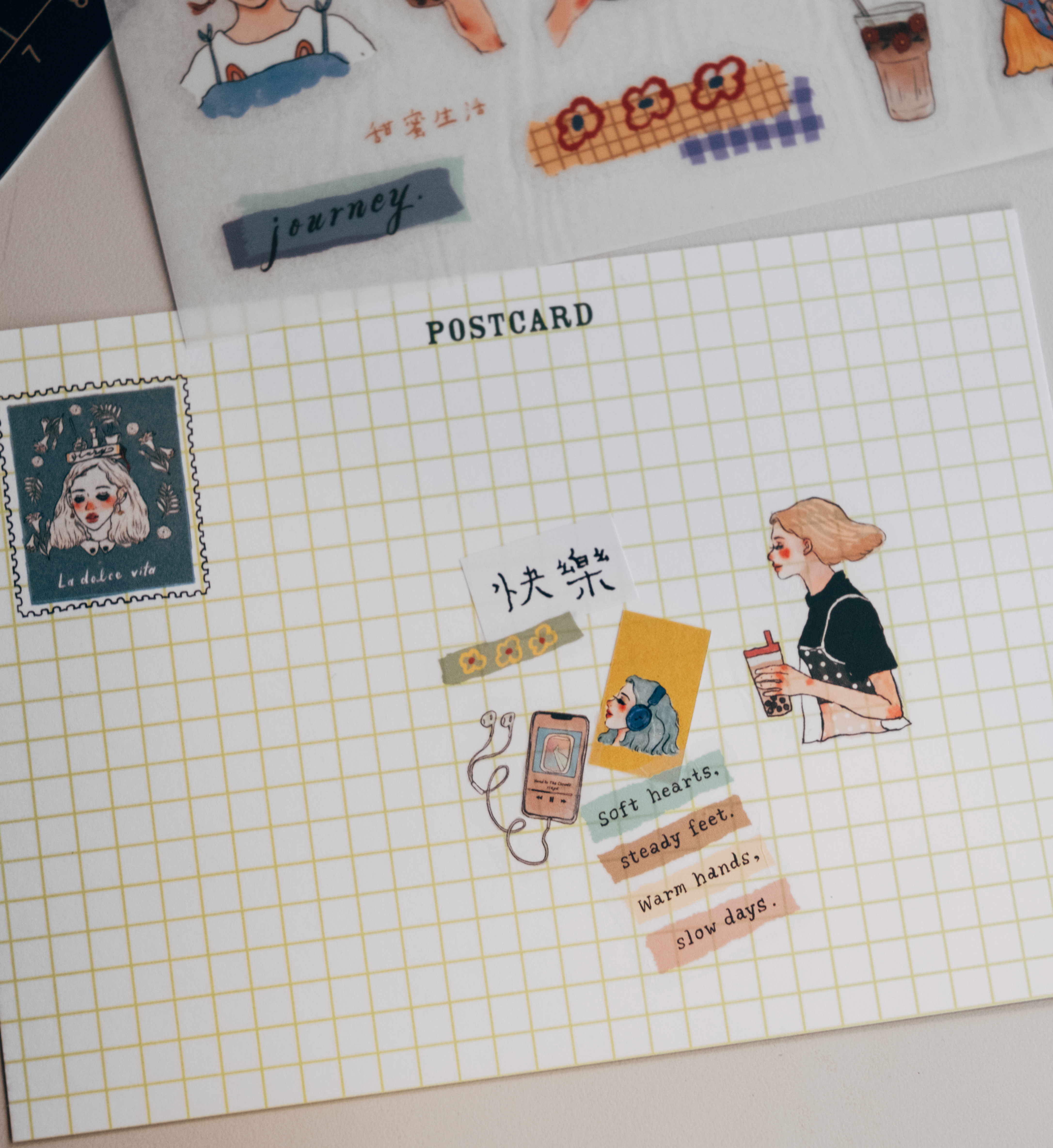 今天是好日子 生日快樂 明信片 生日卡｜甜蜜生活