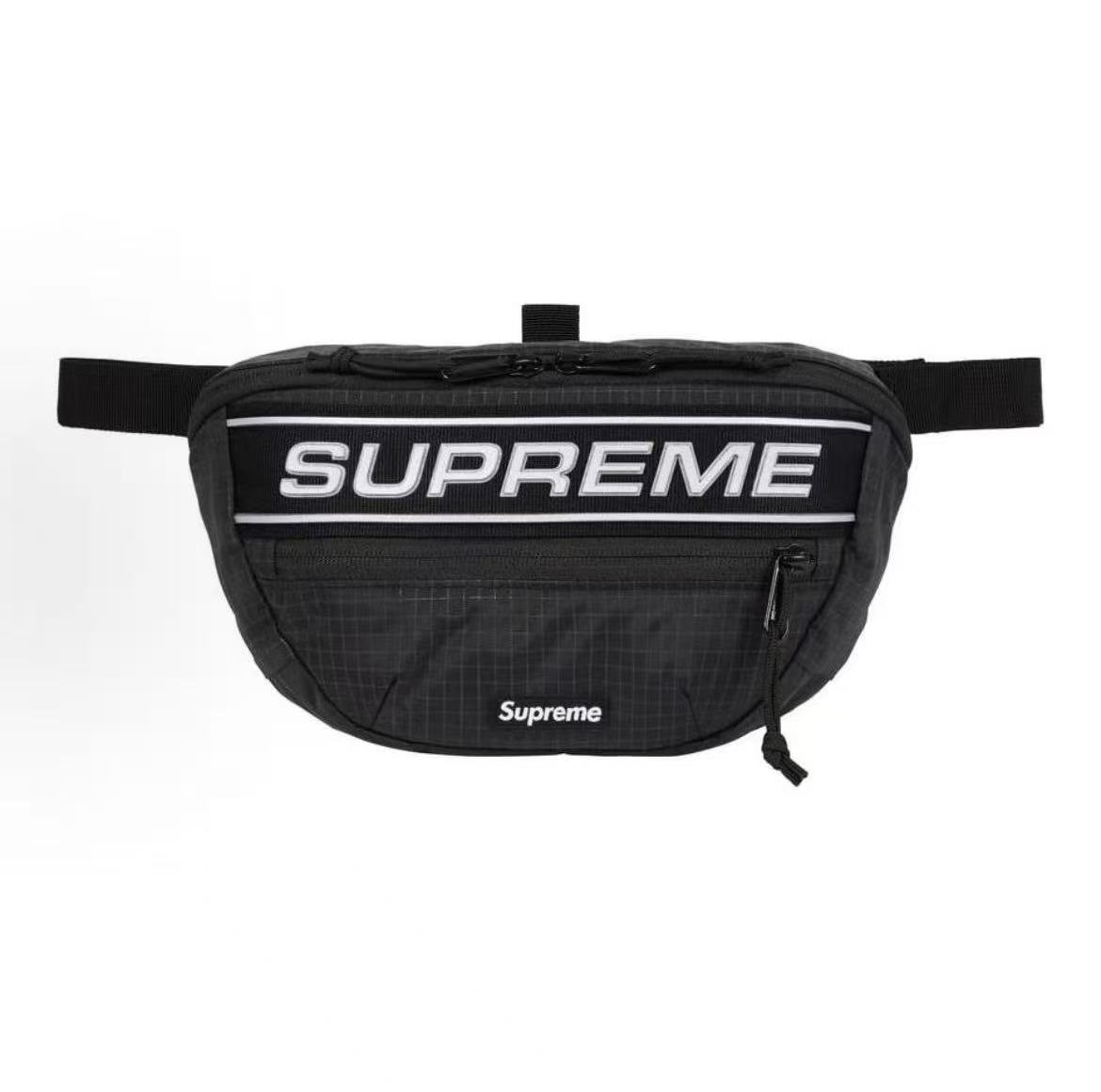 Supreme FW23 Week 1 Waist Bag 字體反光斜跨腰包 (4色)
