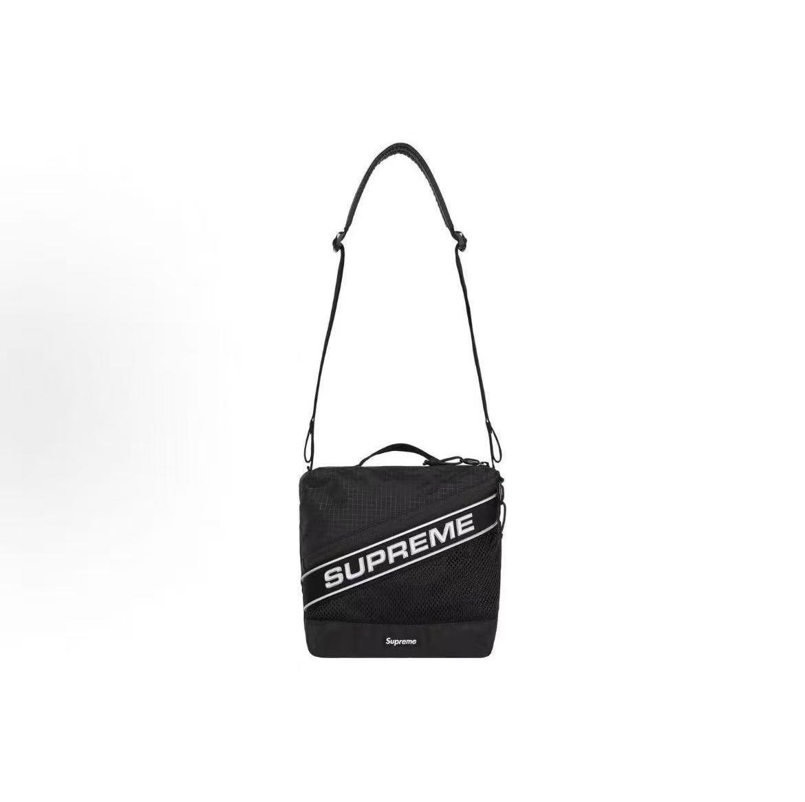 Supreme FW23 Week 1 Shoulder Bag 字體反光斜跨單肩包 (4色)