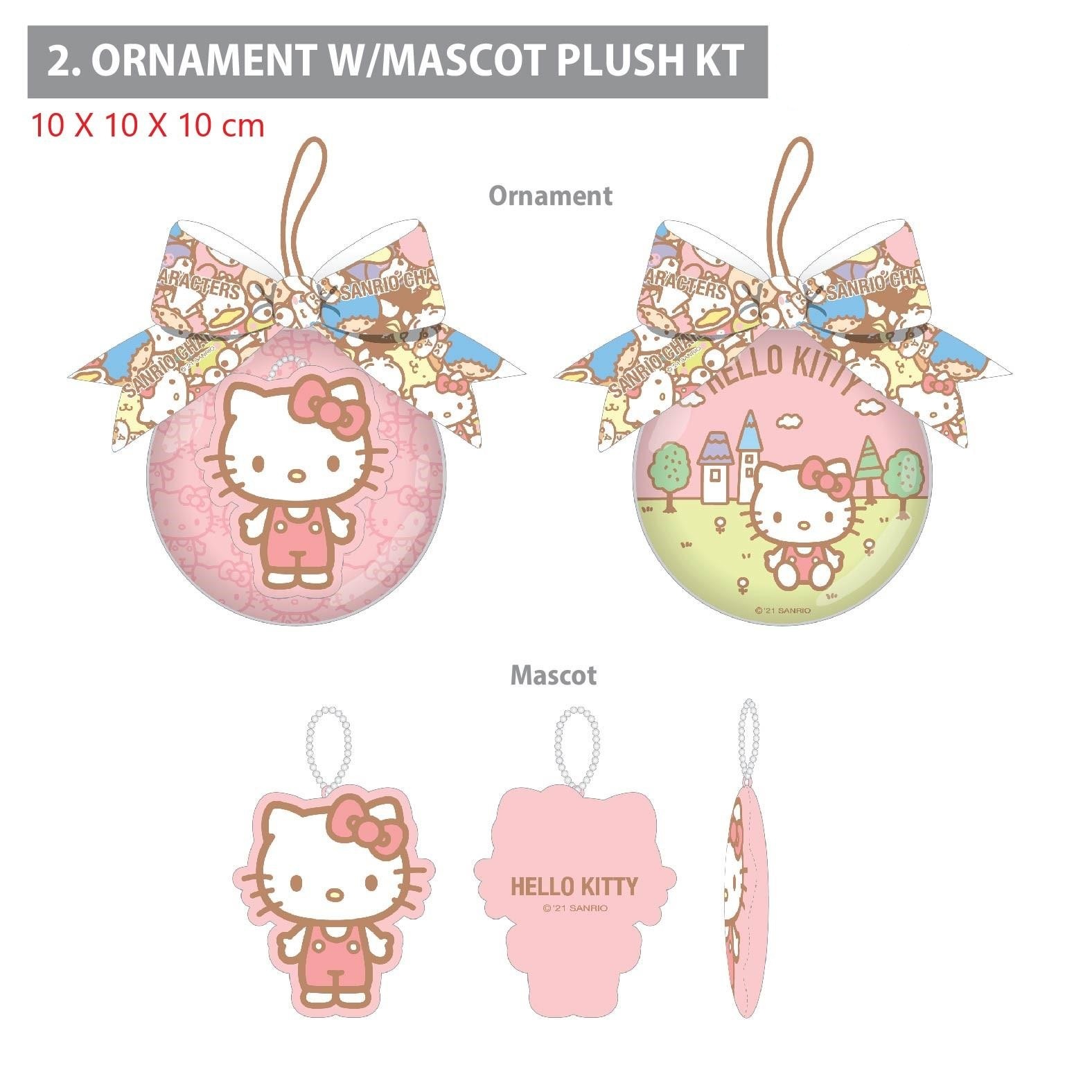 日本 Sanrio 波波掛飾連公仔