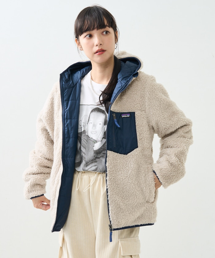 (大童 ) Patagonia｜Kids Reversible Ready Freddy Hoody