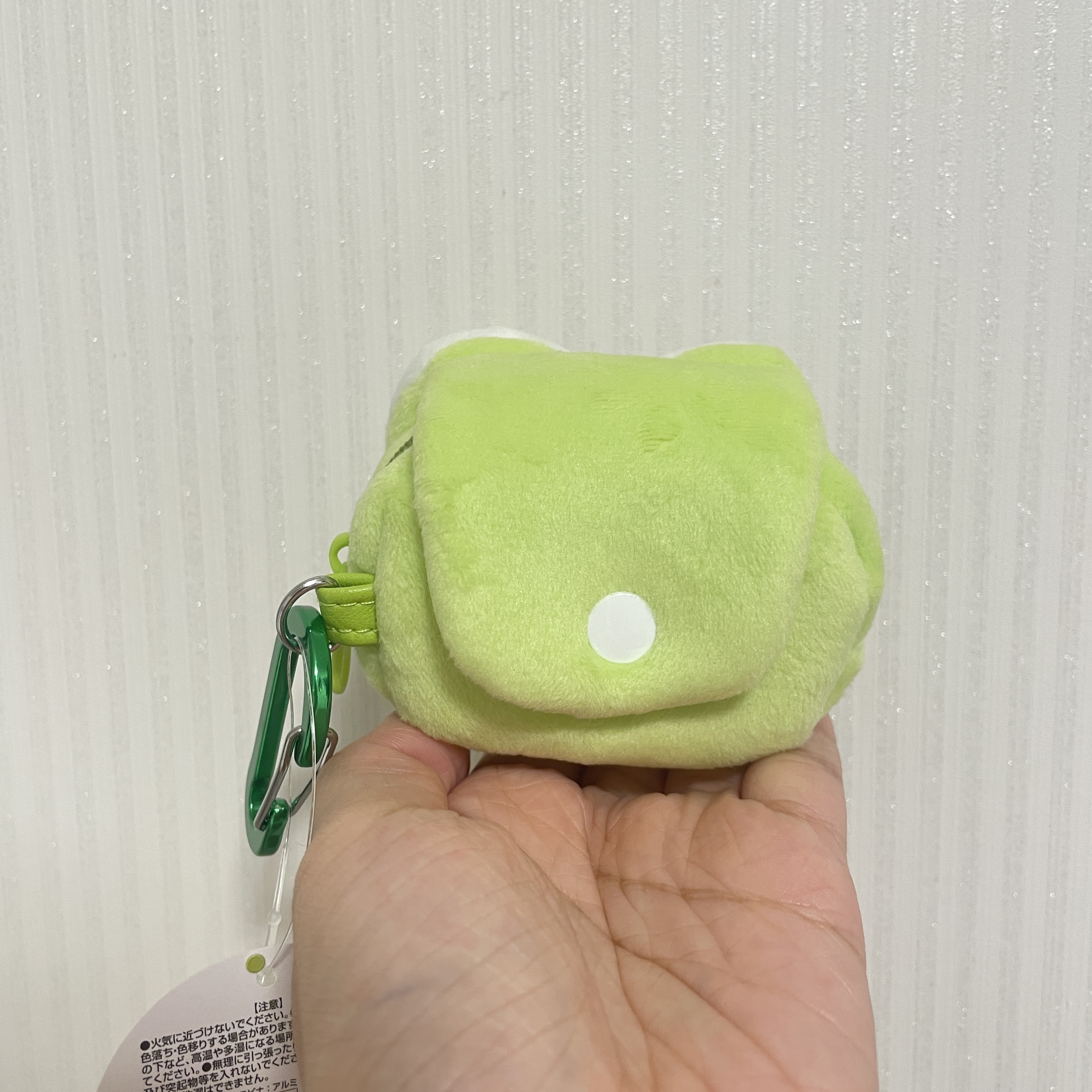 【直播大優惠】JP Keroppi 超迷你刺繡包包快扣 4714 TK251020