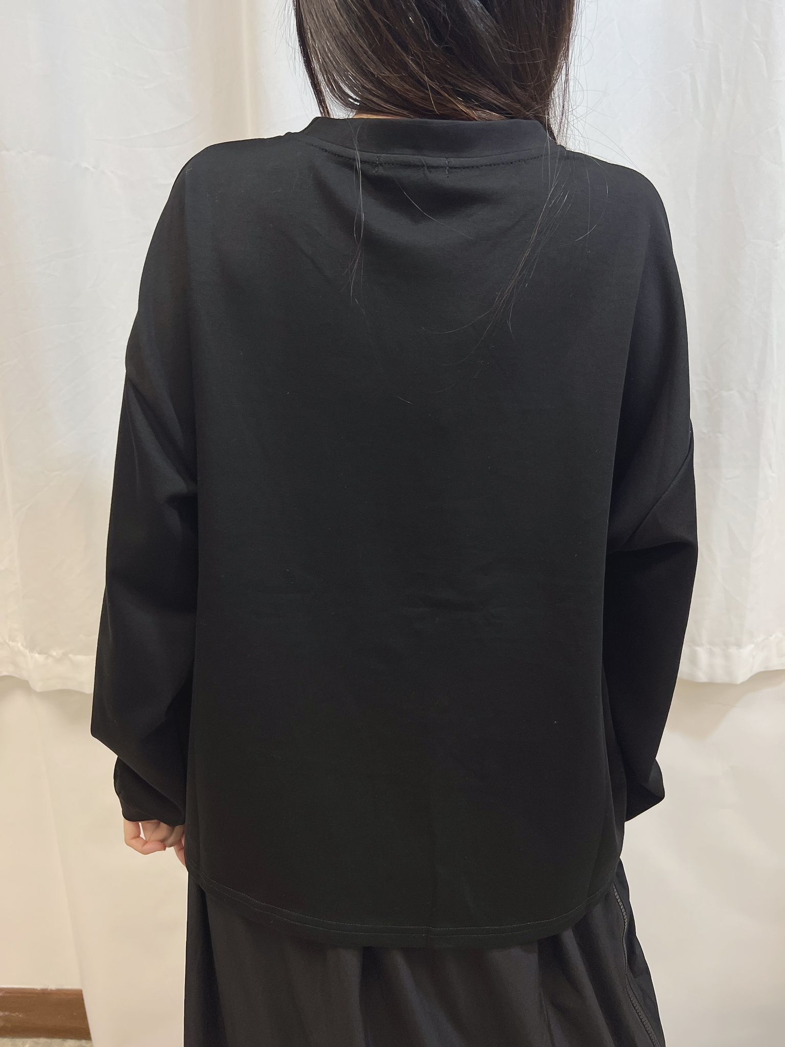 TE Mode Pocket x 不對稱拉鍊 拼布TOP