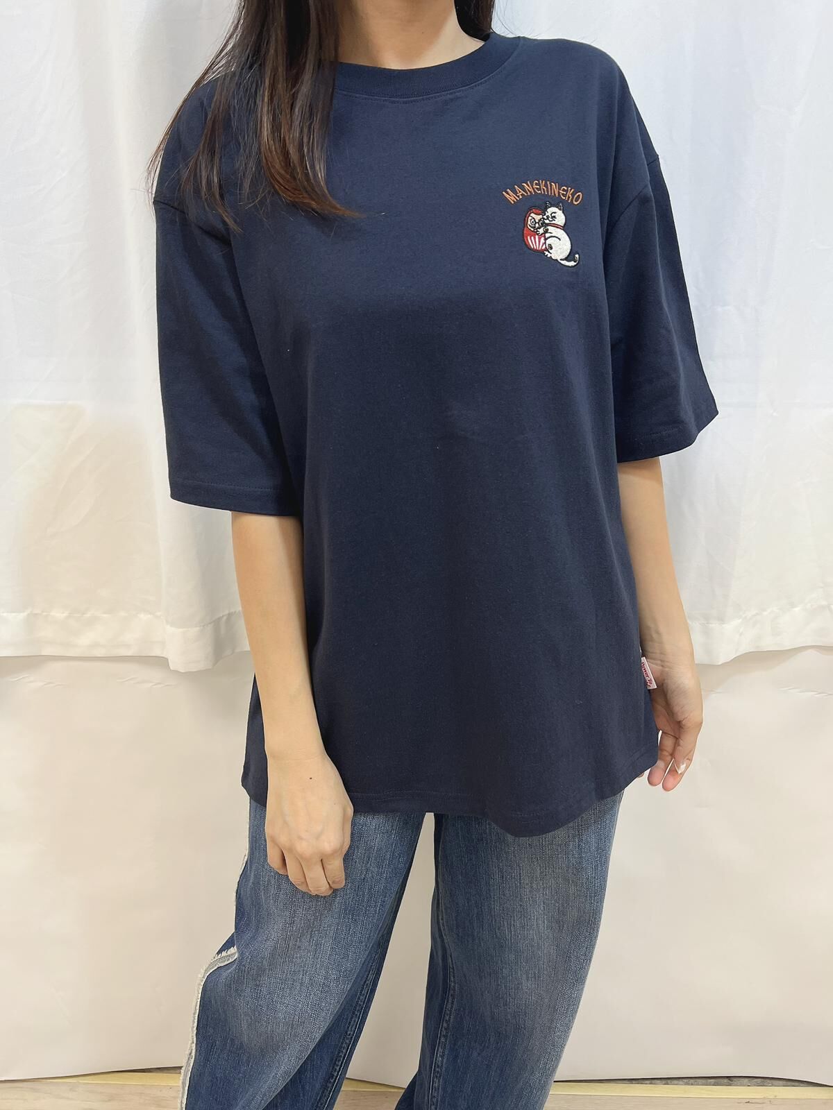 PTTP 招財貓刺鏽TEE