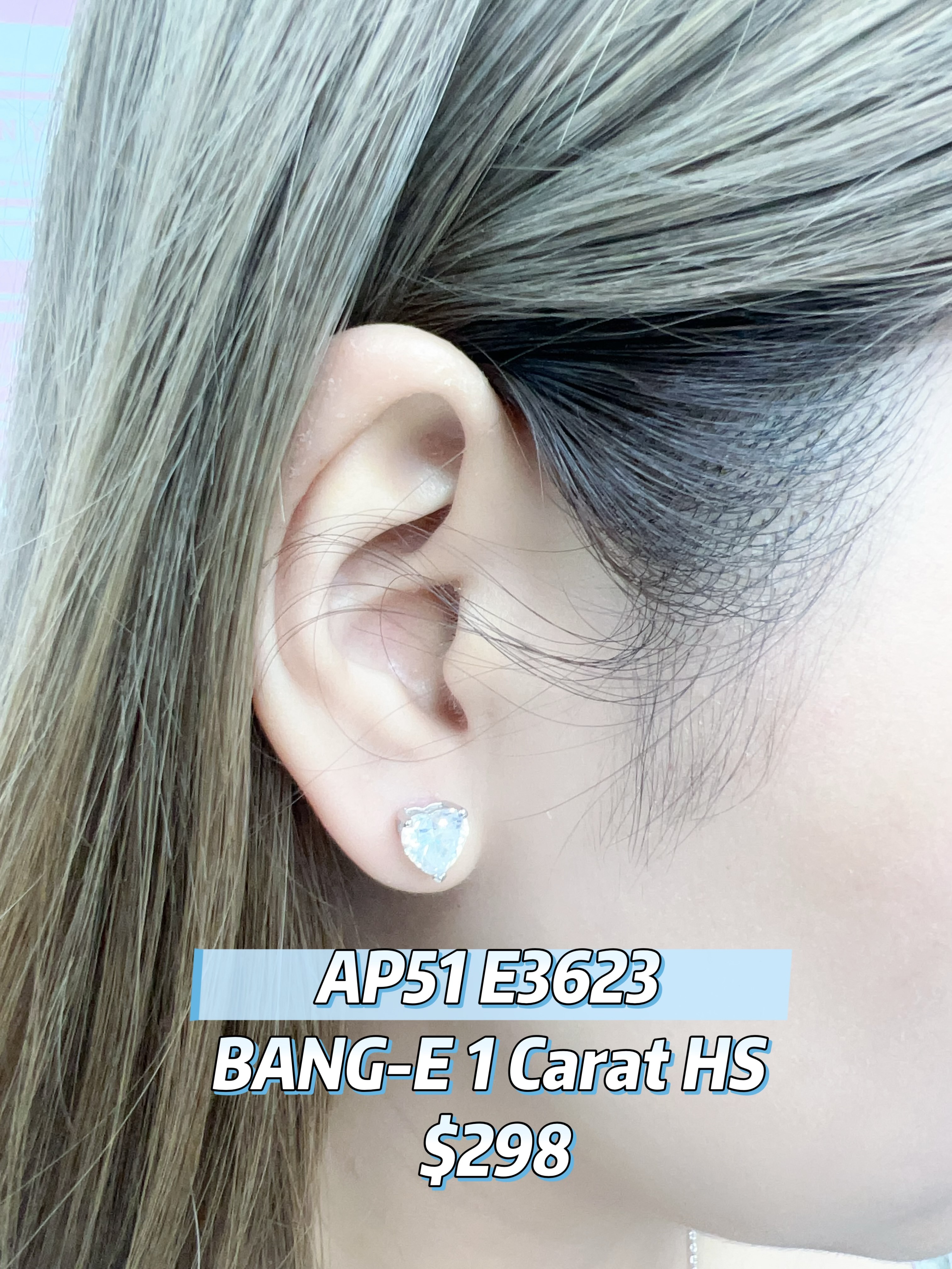 AP51 E3623 BANG-E  1 Carat HS $298