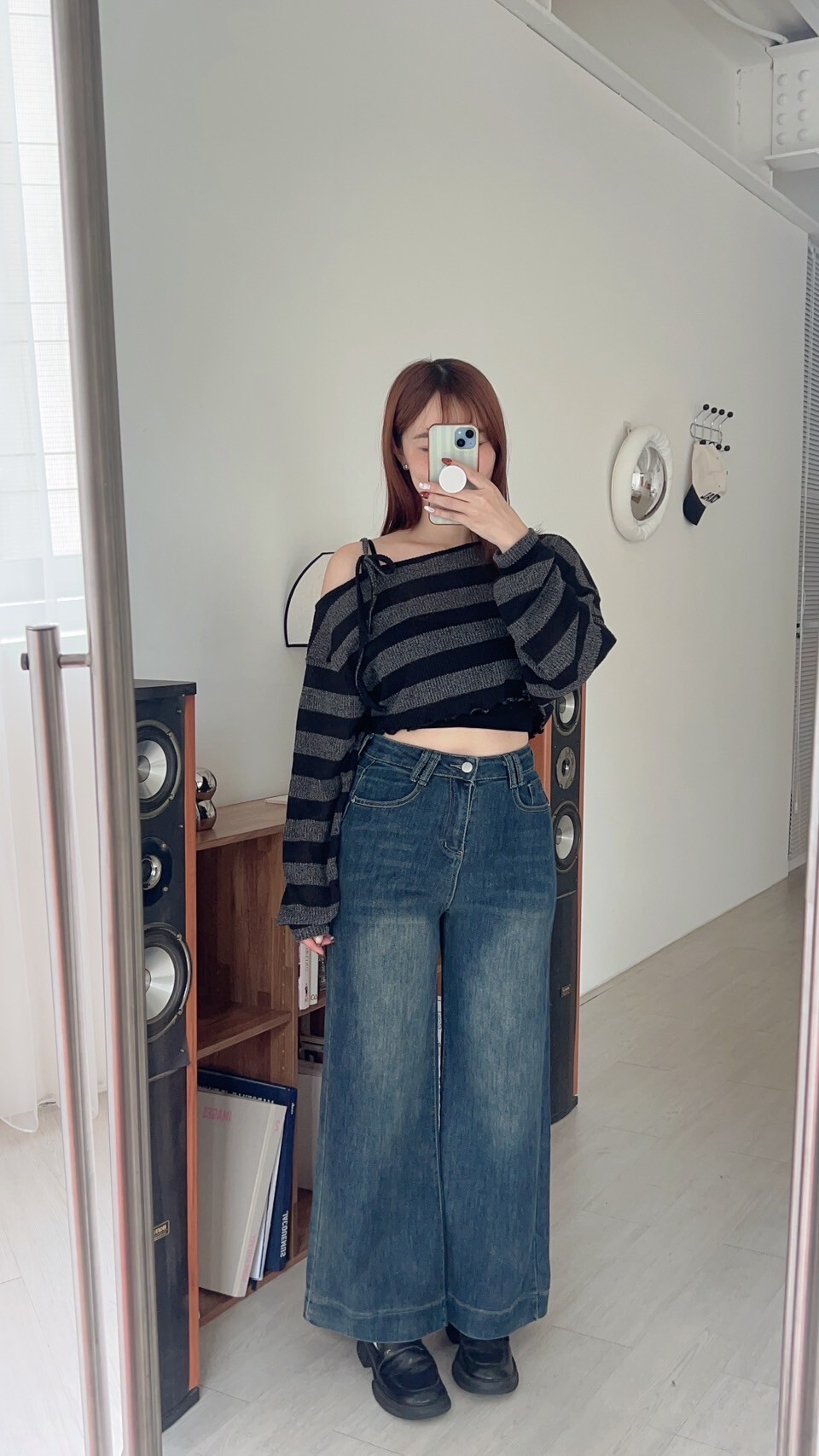 不貼身微喇叭褲 S/M/L