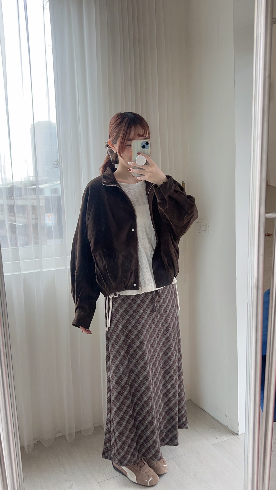 大推! 美拉德澎澎麂皮外套 2colors