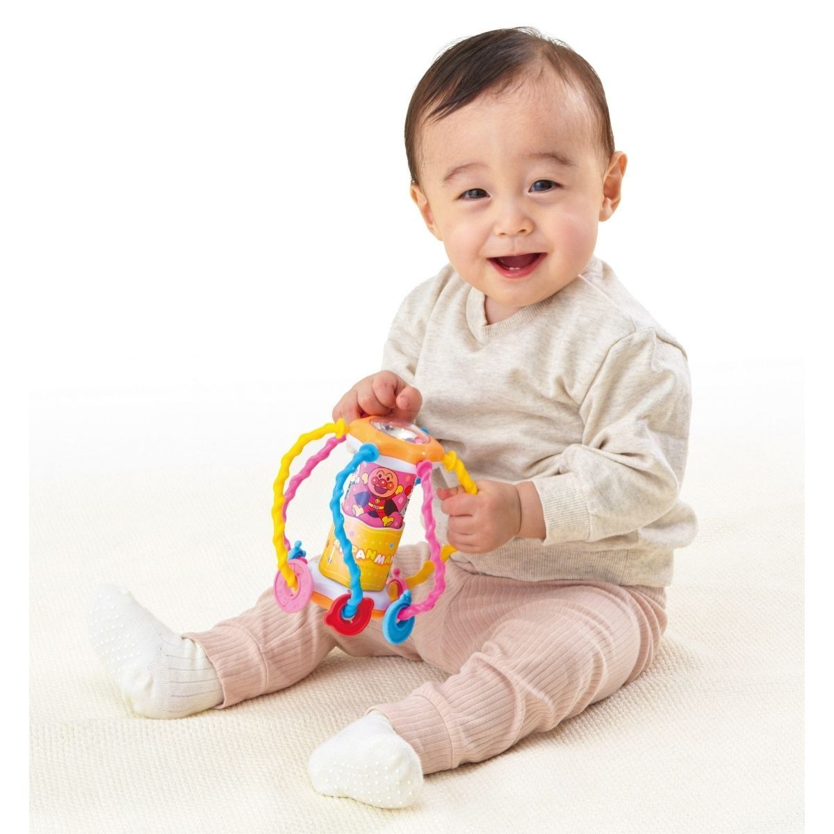 麵包超人塑膠手握球