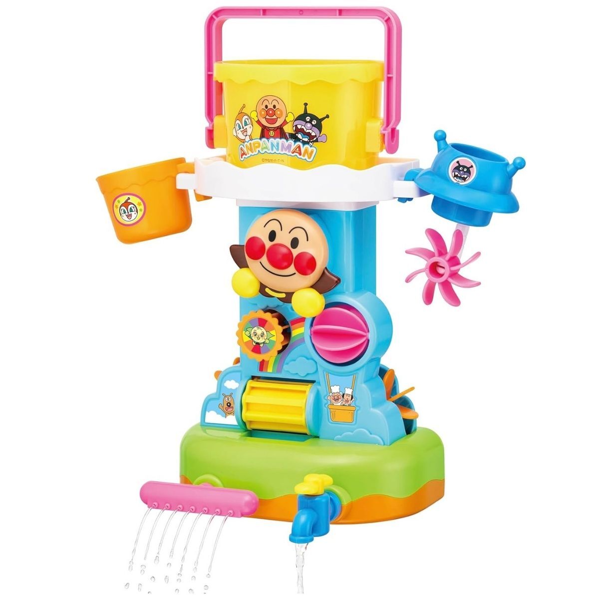 麵包超人水桶 潑水玩具