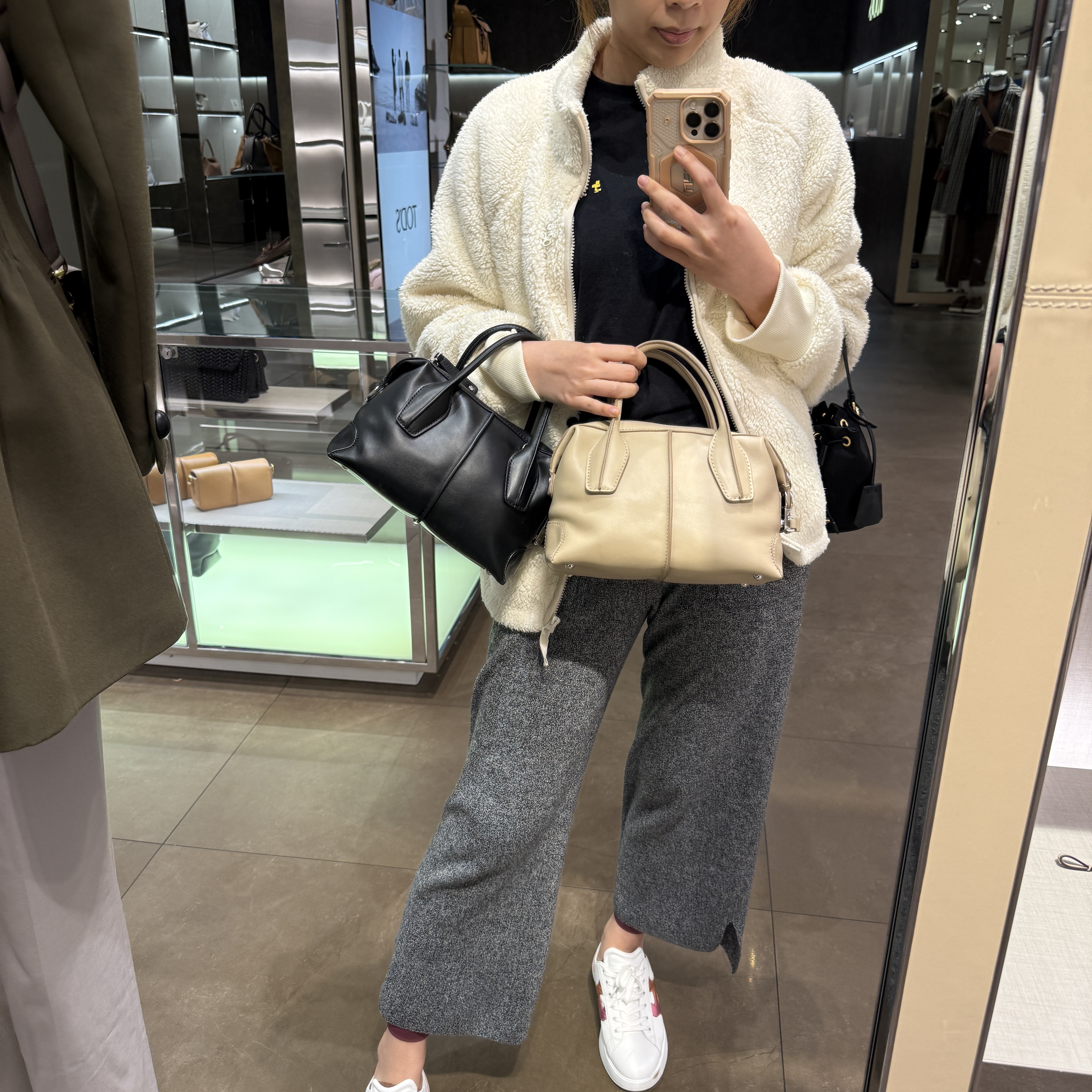 Tods D-Styling Bauletto bag 3 colors