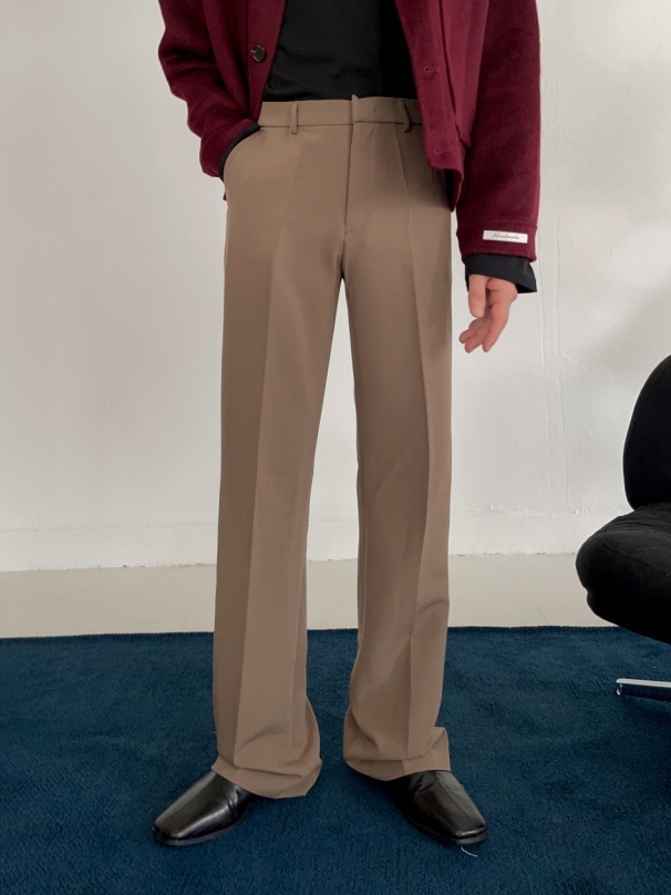 修身靴型西裝褲