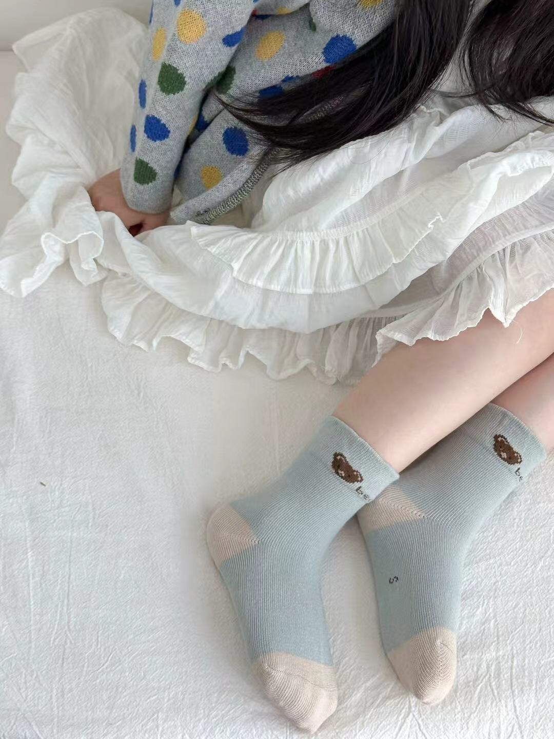 小熊暖暖襪 四入組