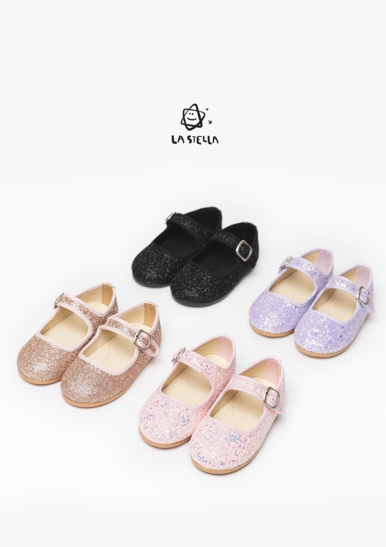 La Stella Elf Mary Jane Flats