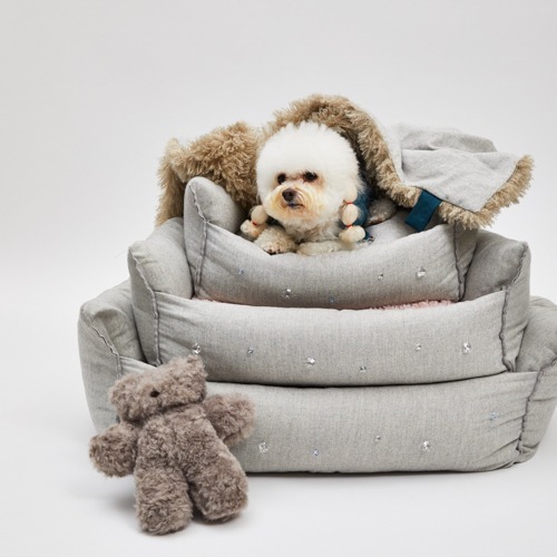 Louisdog 靜謐灰語軟軟床