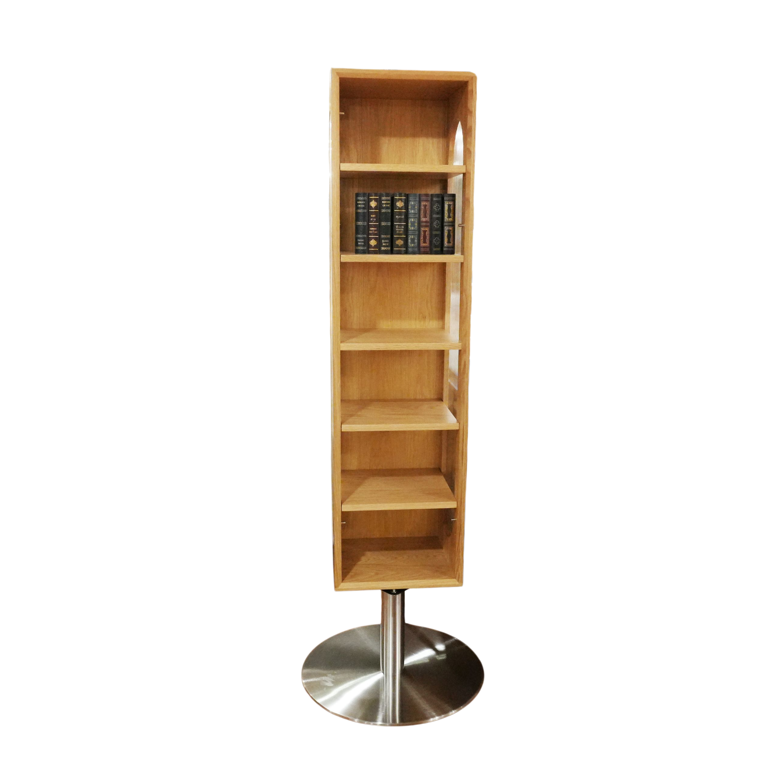 〖特惠款〗月見旋轉書櫃 FP-0070