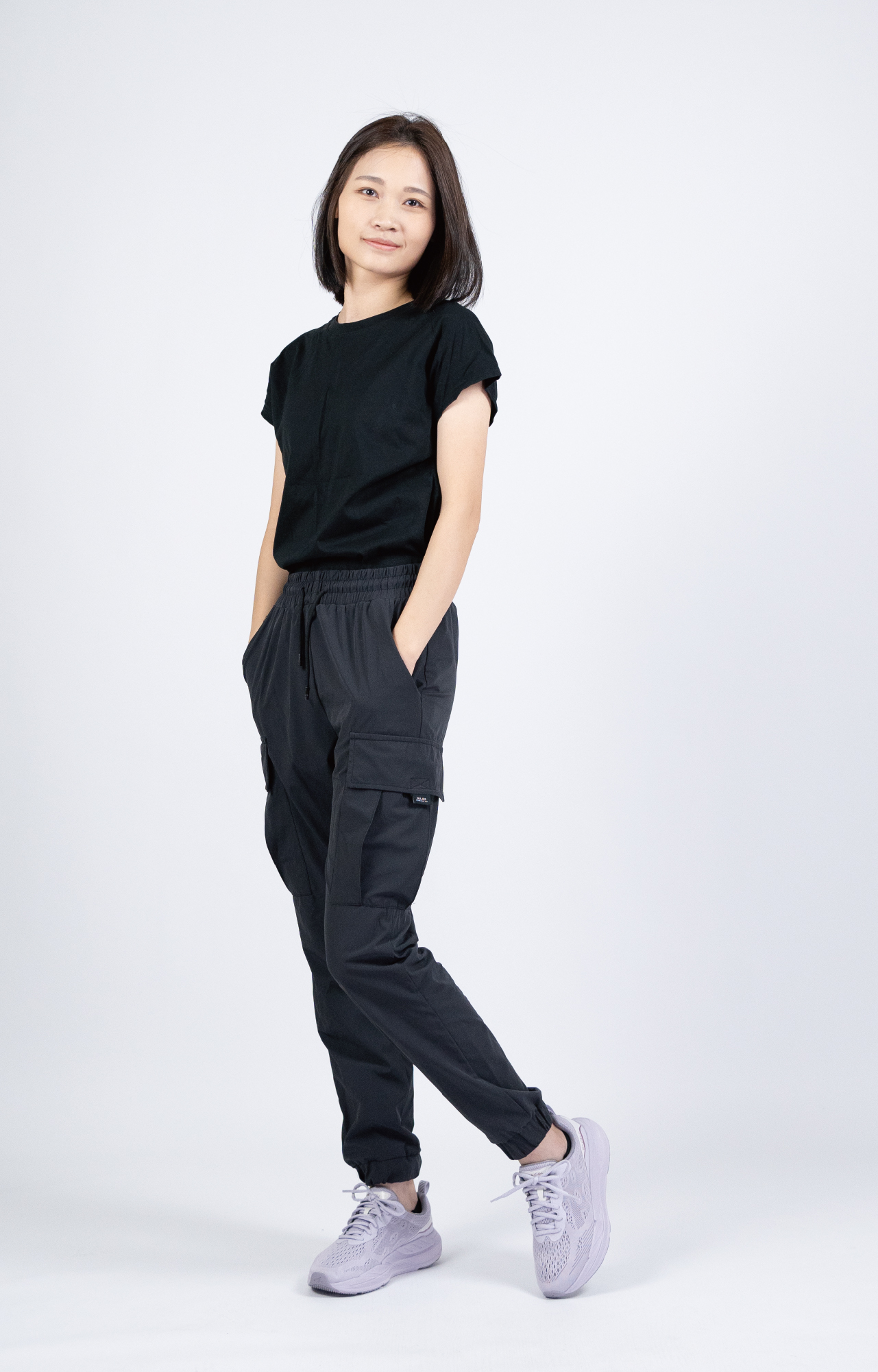 USTINI Leopard Earthing Shoes purple outfit photo 1