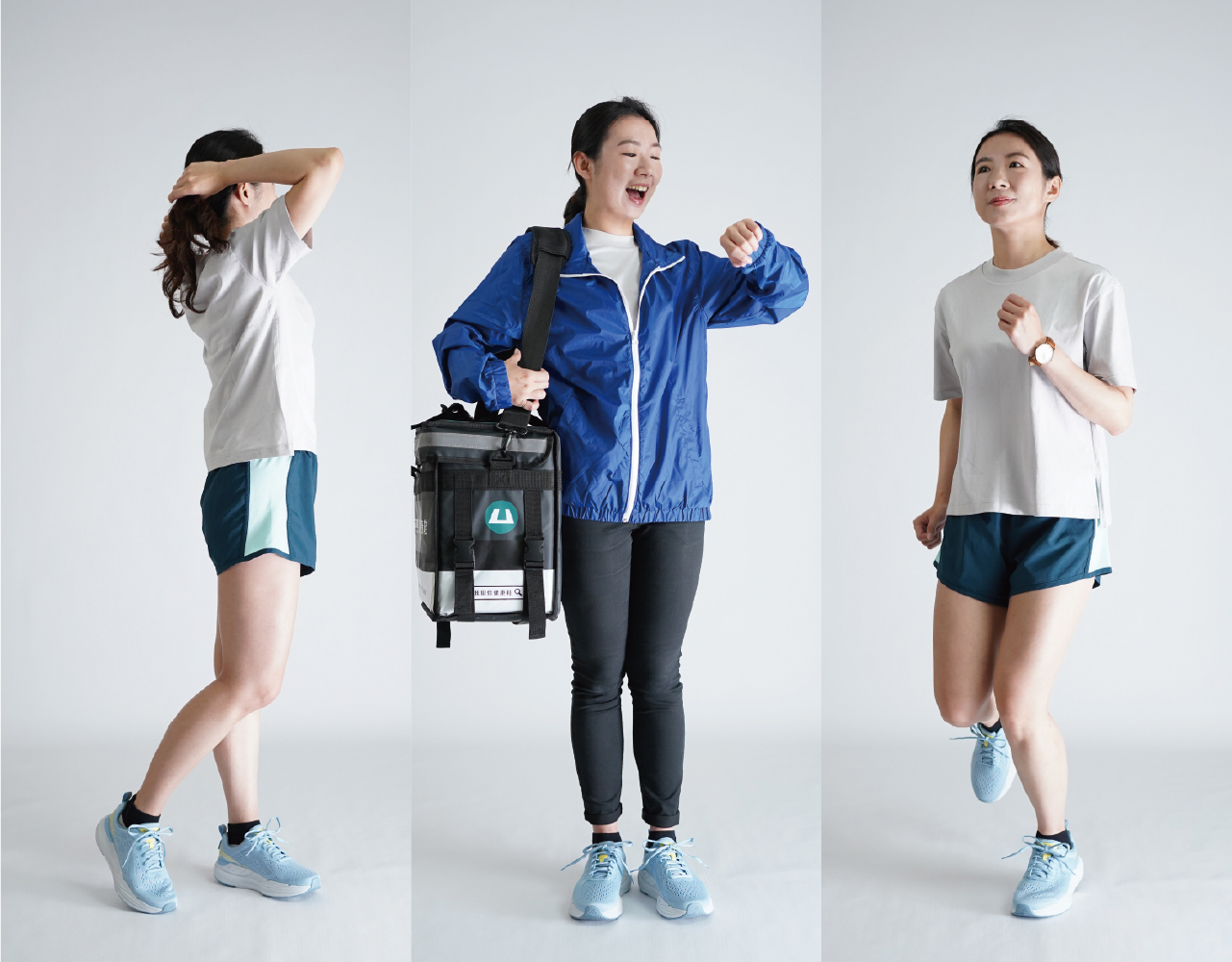 USTINI Leopard Earthing Shoes light blue outfit photo 4