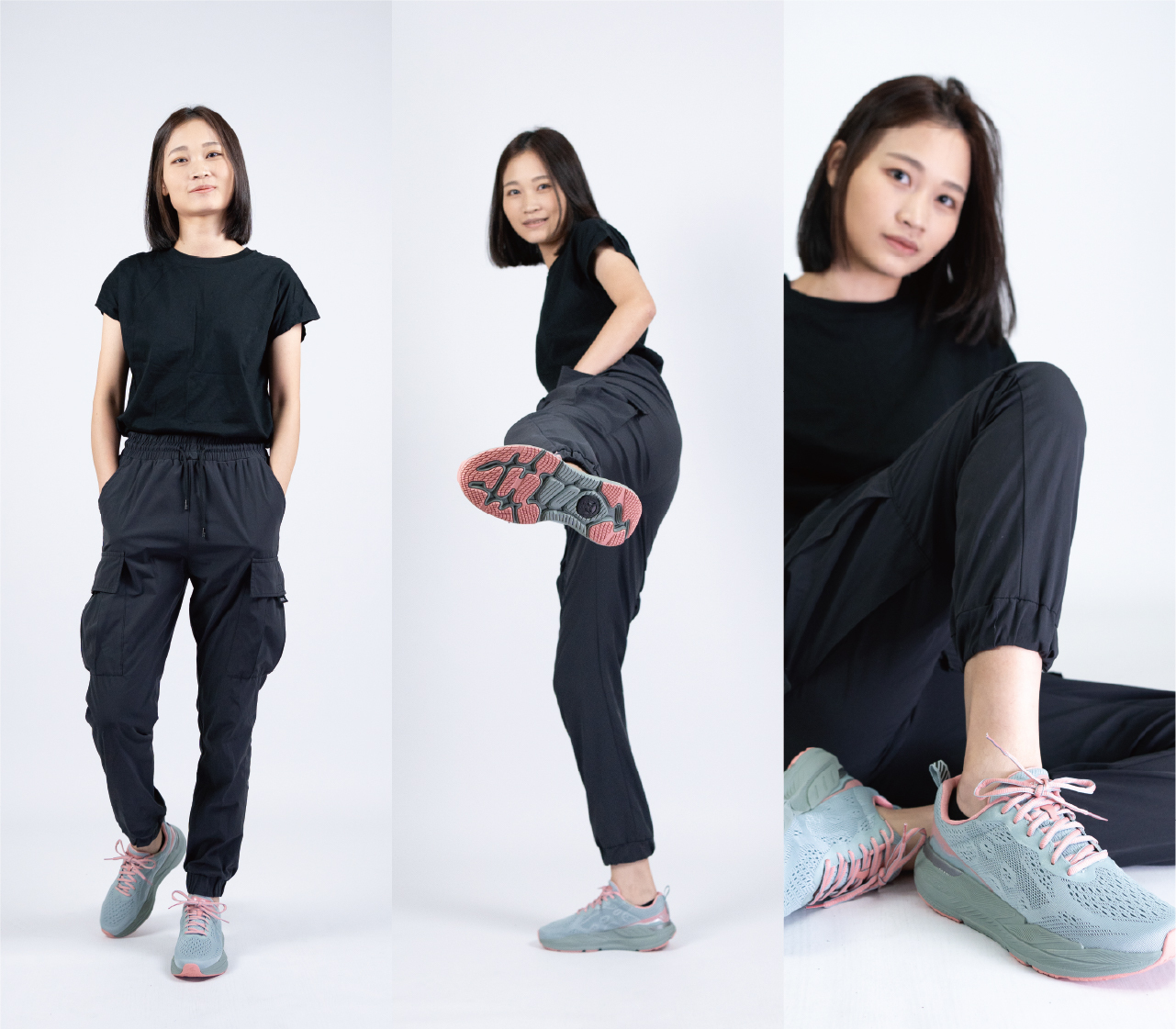 USTINI Leopard Earthing Shoes light green outfit photo 2