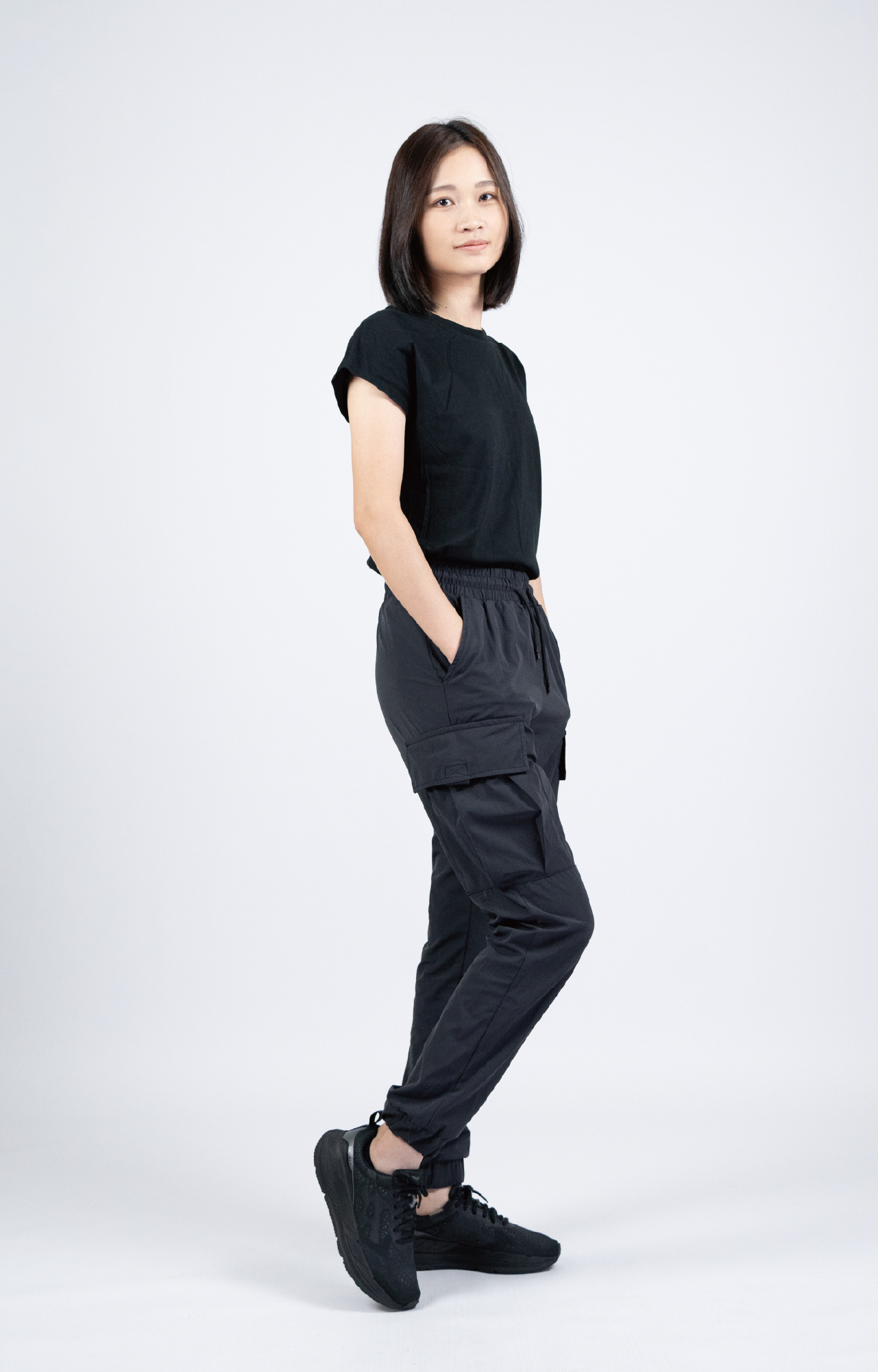 USTINI Leopard Earthing Shoes black outfit photo 1