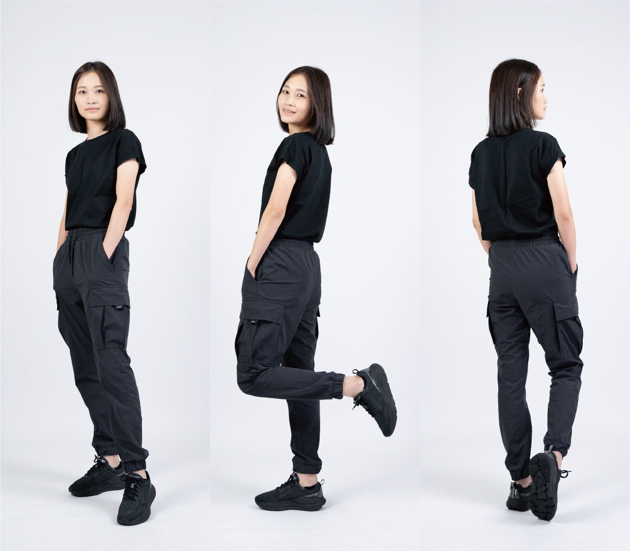 USTINI Leopard Earthing Shoes black outfit photo 2