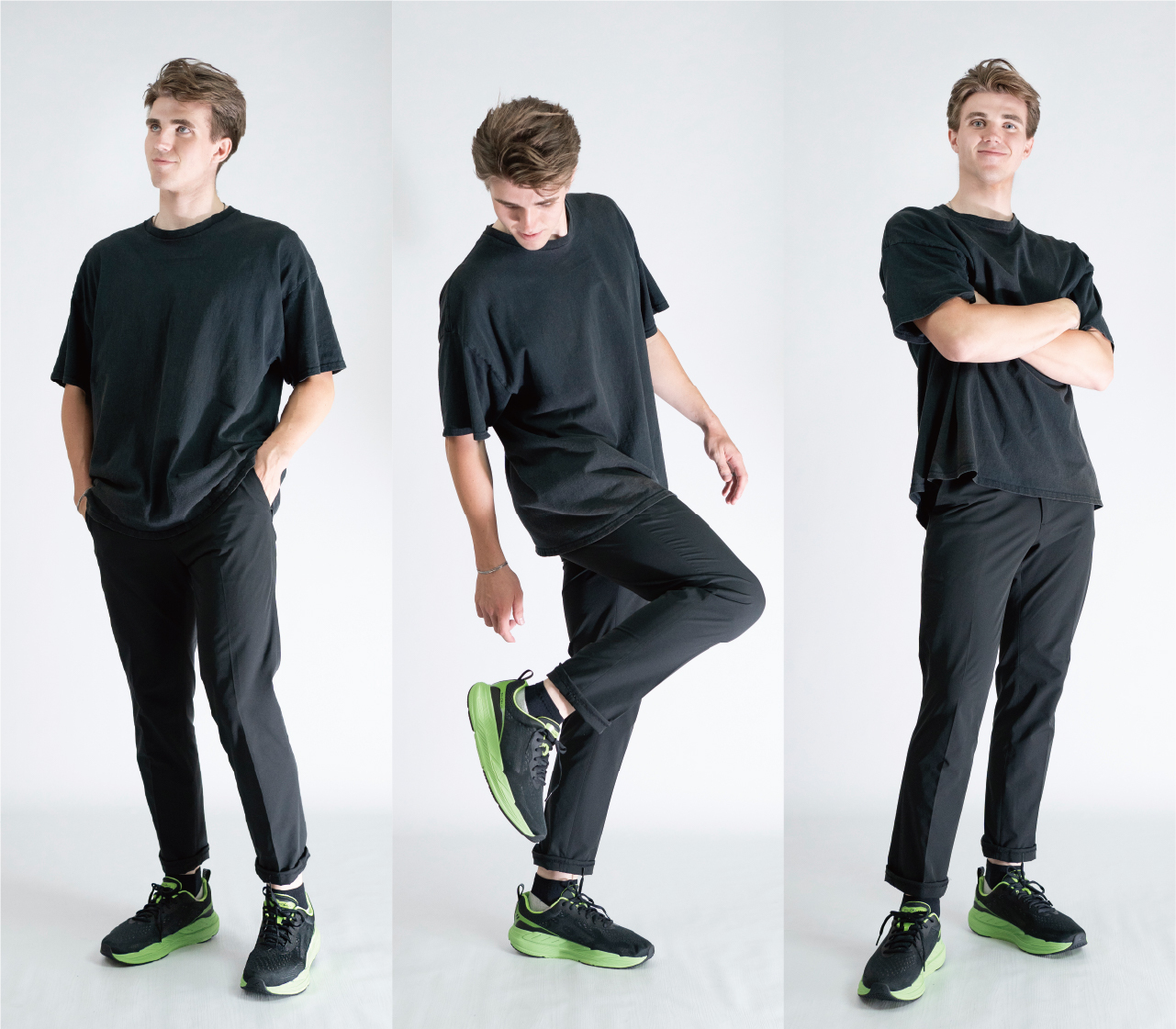 USTINI Leopard Earthing Shoes black green outfit photo 2