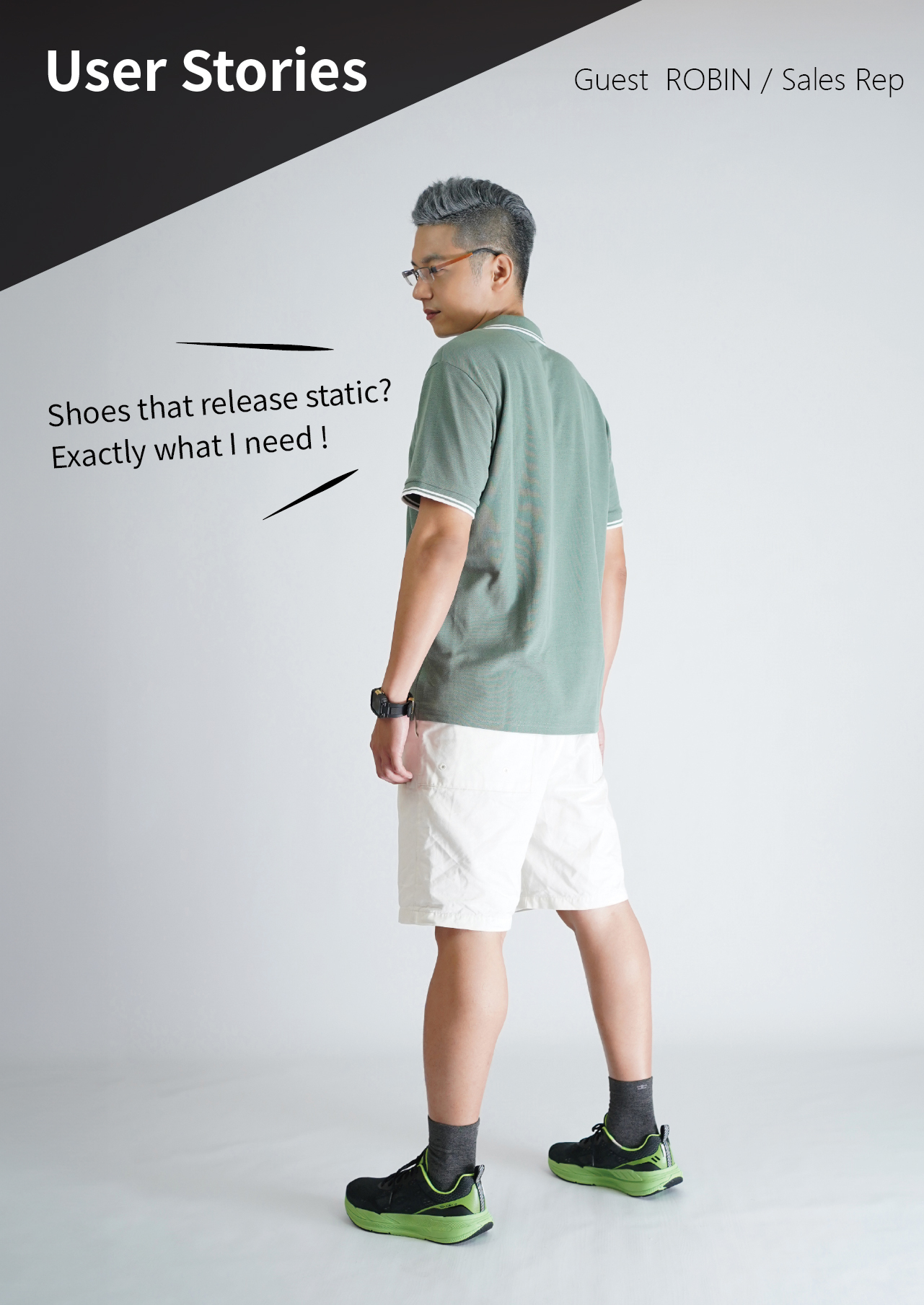 USTINI Leopard Earthing Shoes black green outfit photo 3