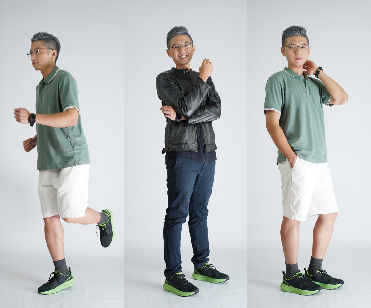 USTINI Leopard Earthing Shoes black green outfit photo 4