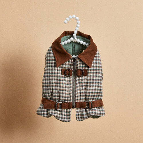 Louisdog 橄欖摩卡散步夾克